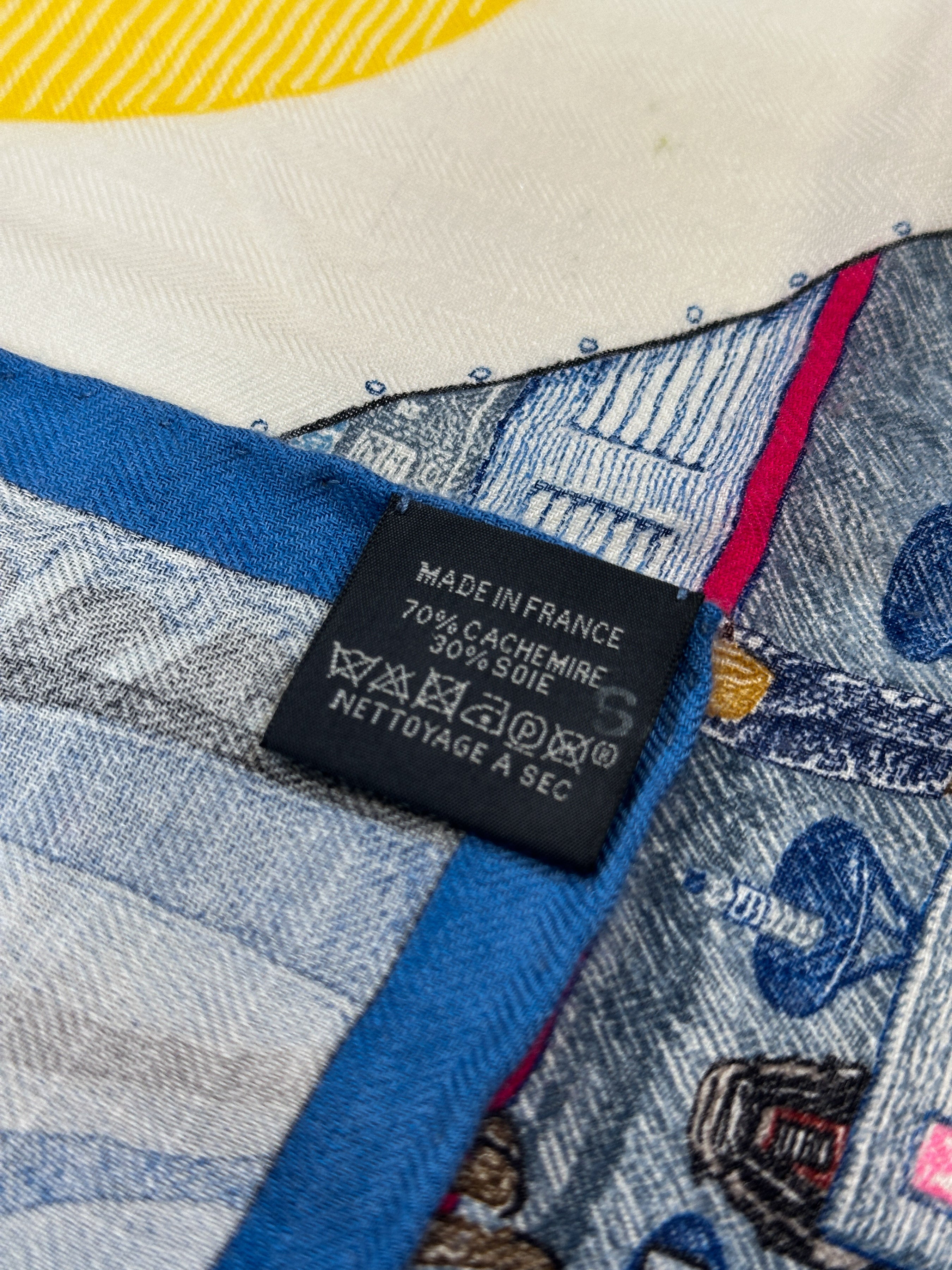 Hermès Ferry Tales Cashmere Silk 100
