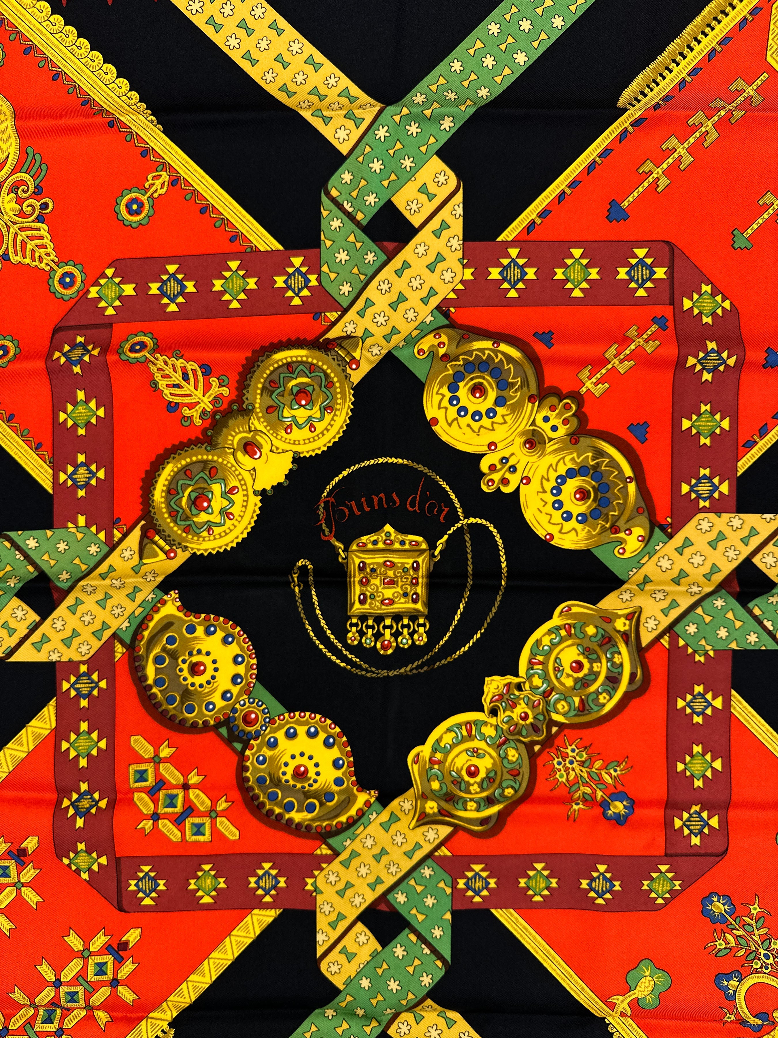 Hermès Brins d'or 90