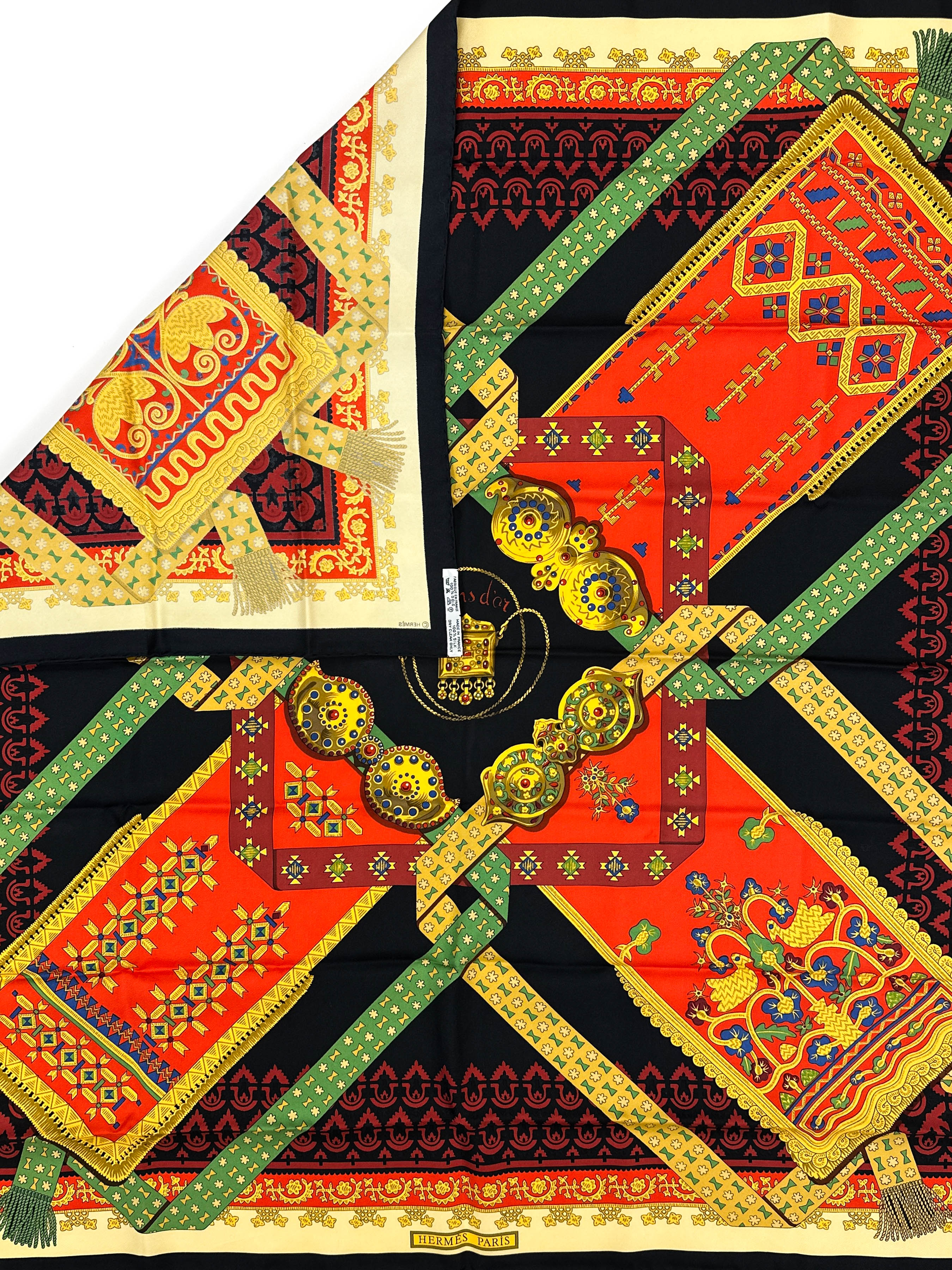 Hermès Brins d'or 90