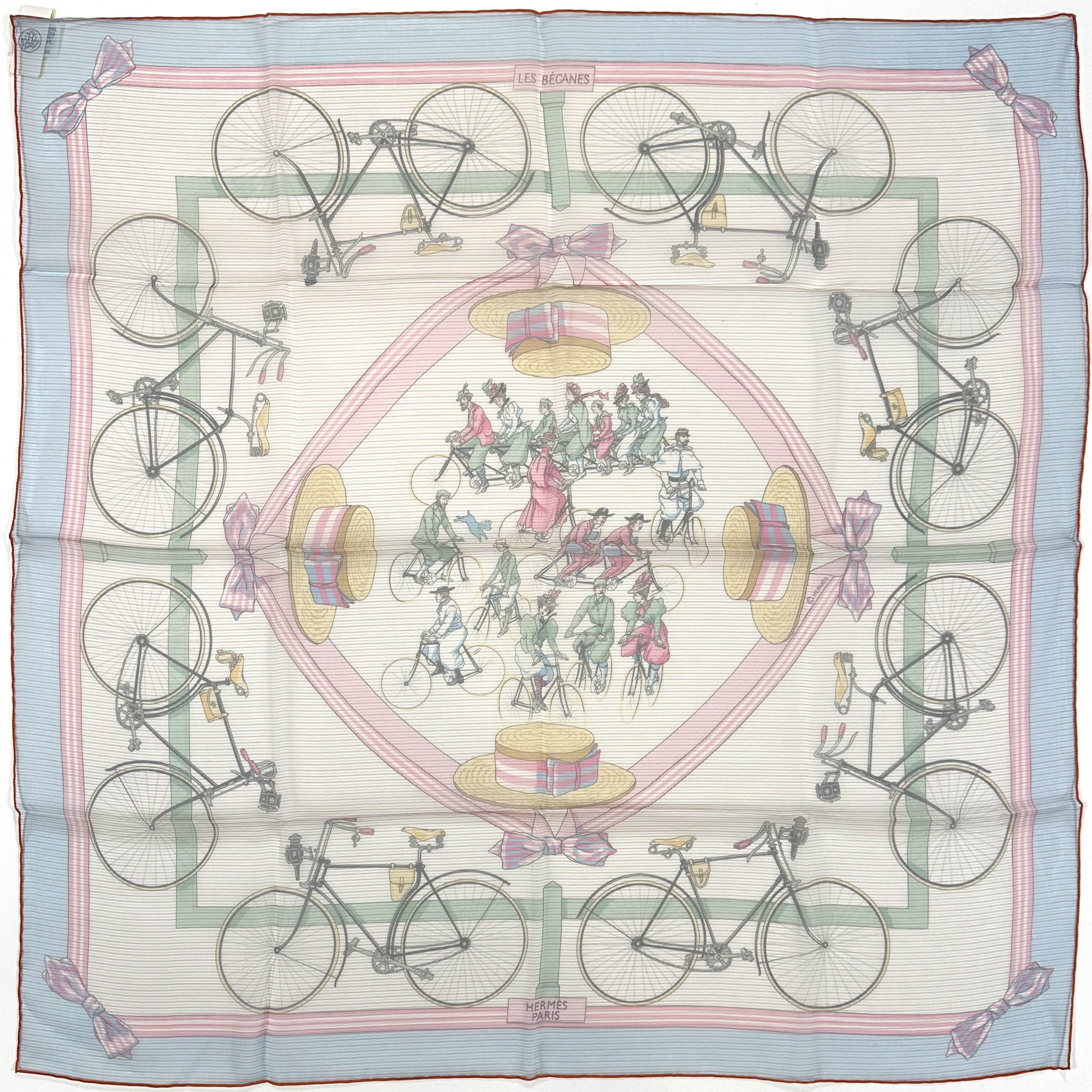 Hermès Les Bécanes Mousseline 70