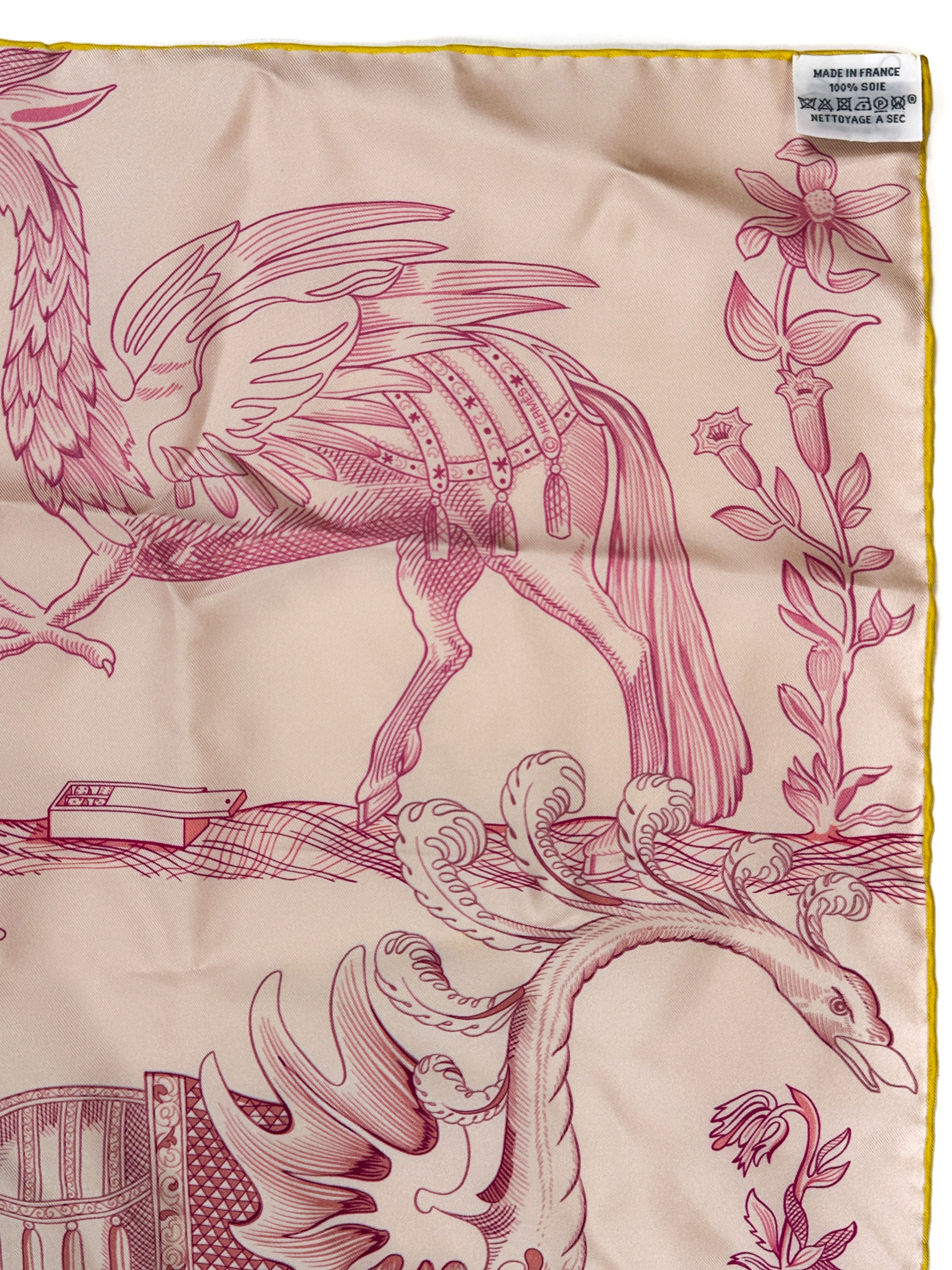 Hermès Della Cavalleria Favolosa Double Face 90