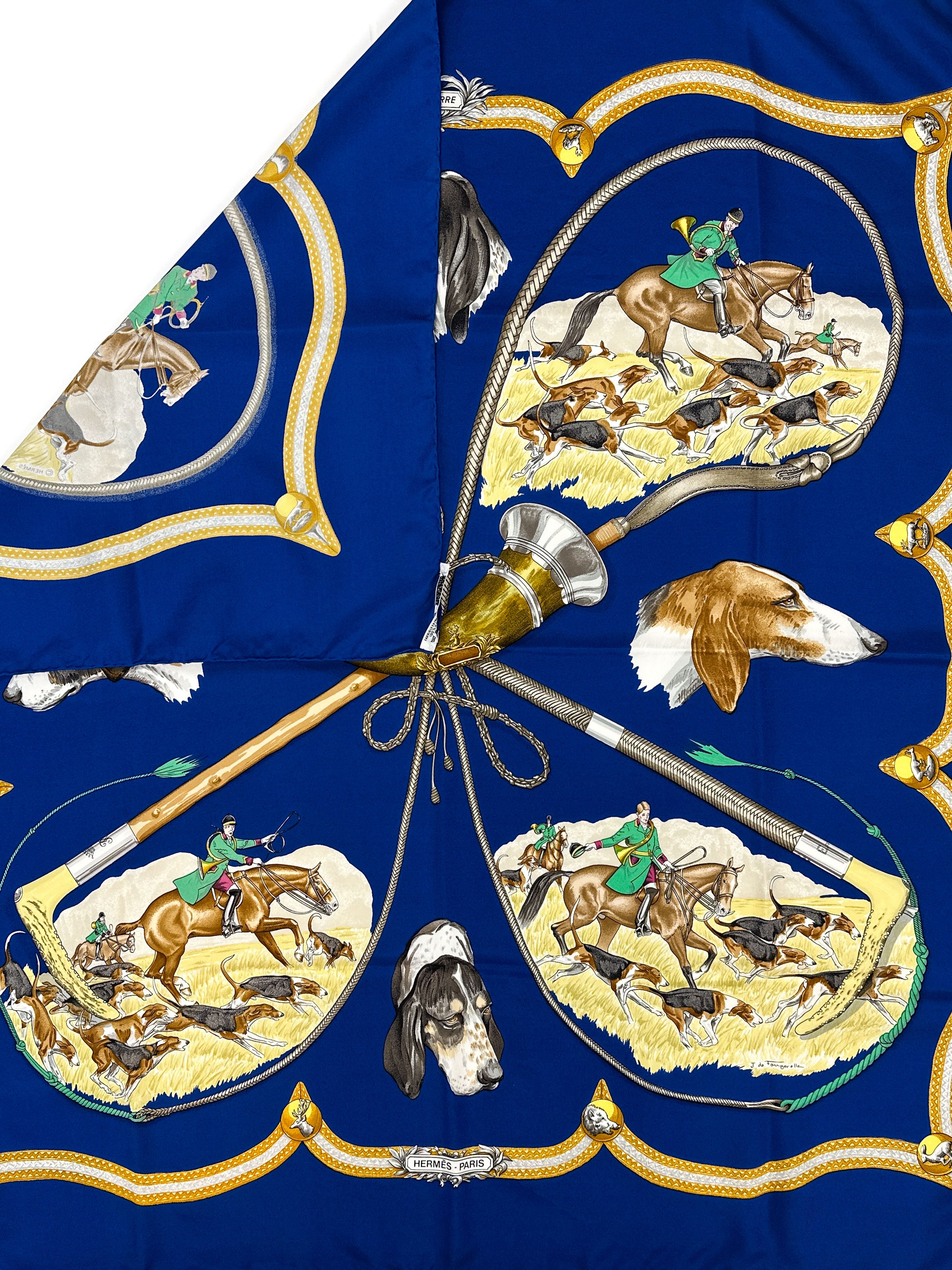 Hermès Le Laisser Courre 90