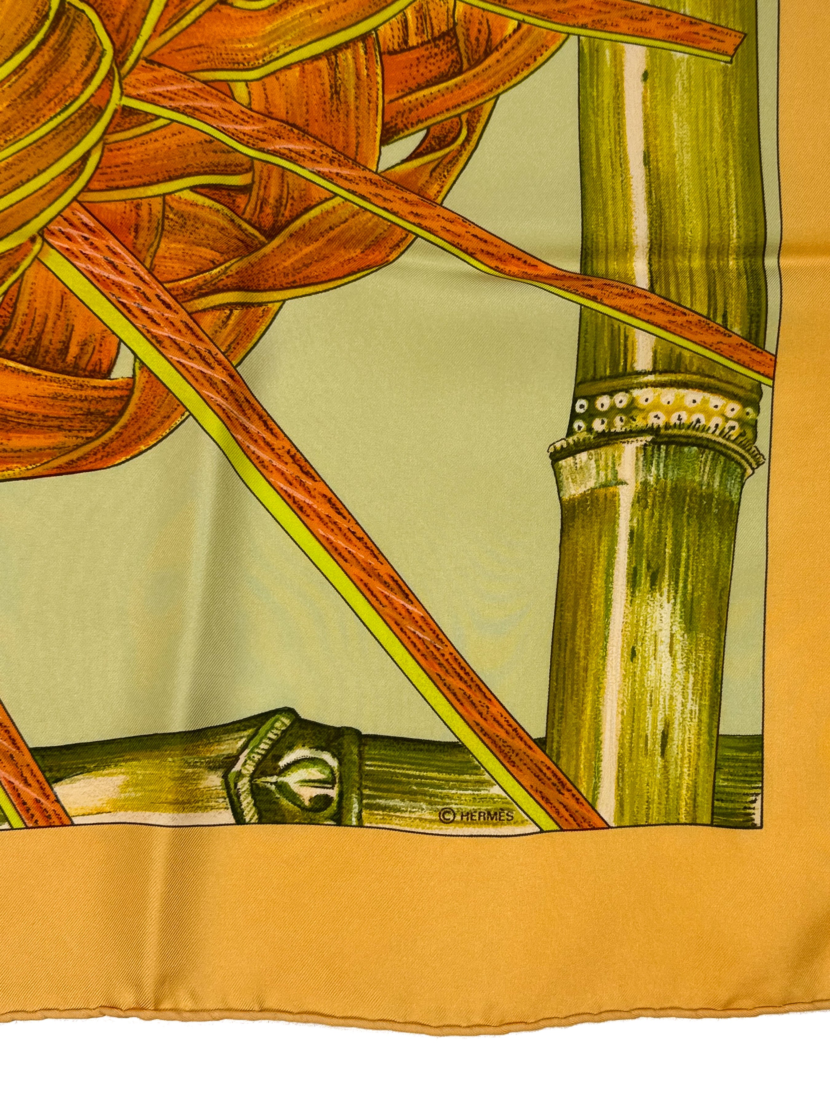 Hermès Jardin Creole Detail 90