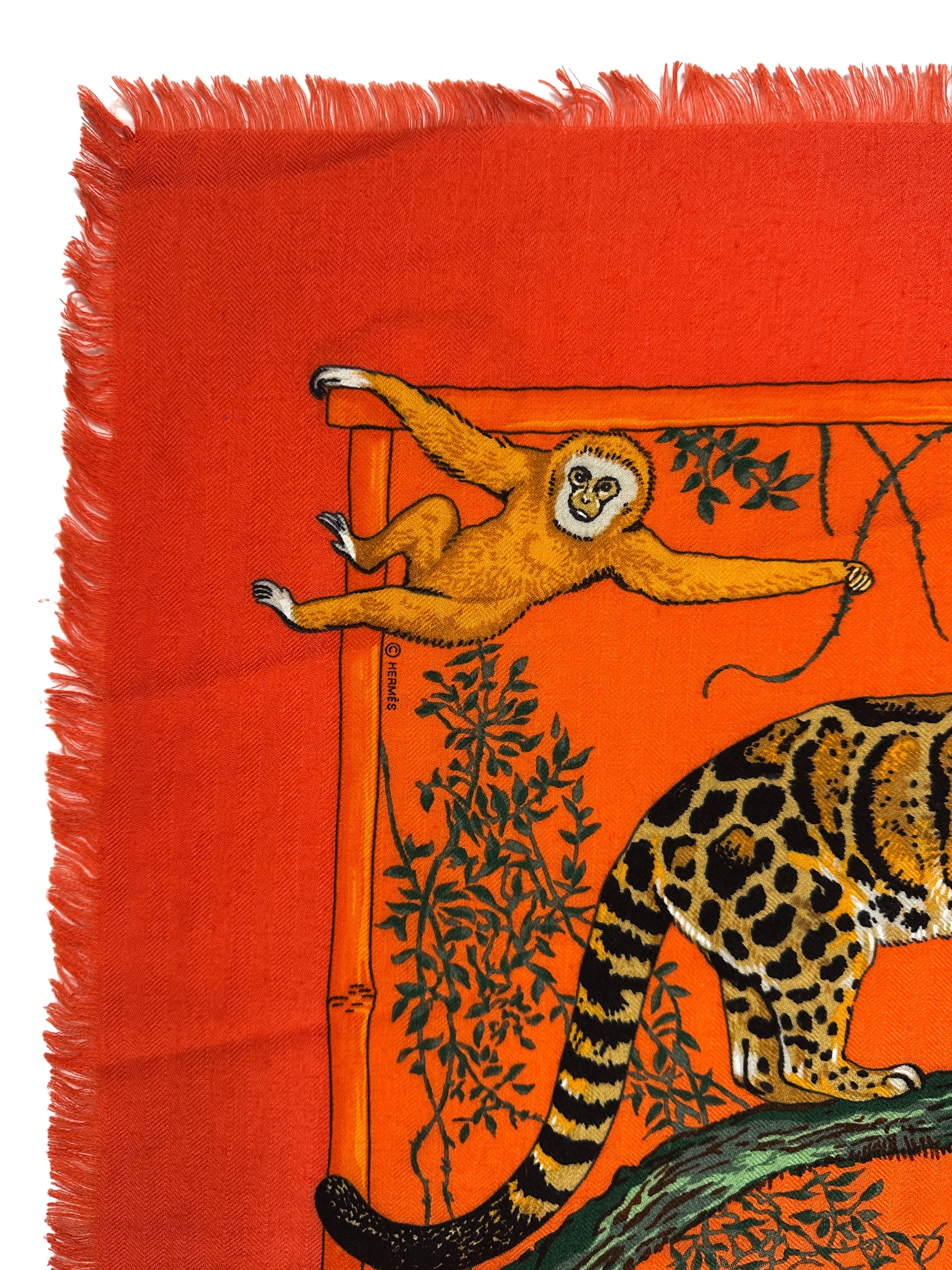 Hermès Tendresse Féline Cashmere 90