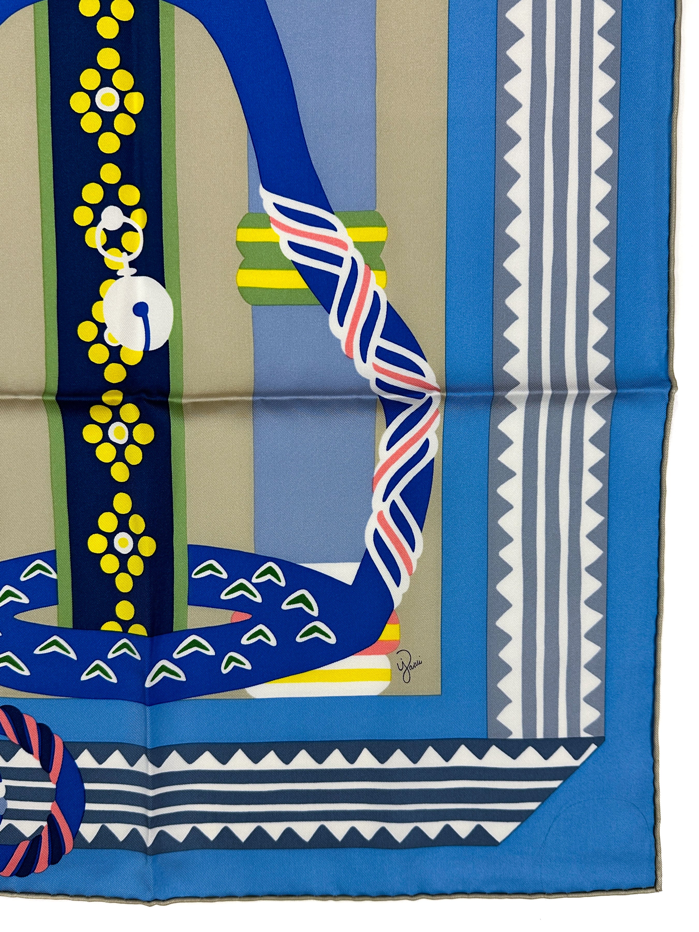 Hermès Fantaisie d'Etriers 90cm