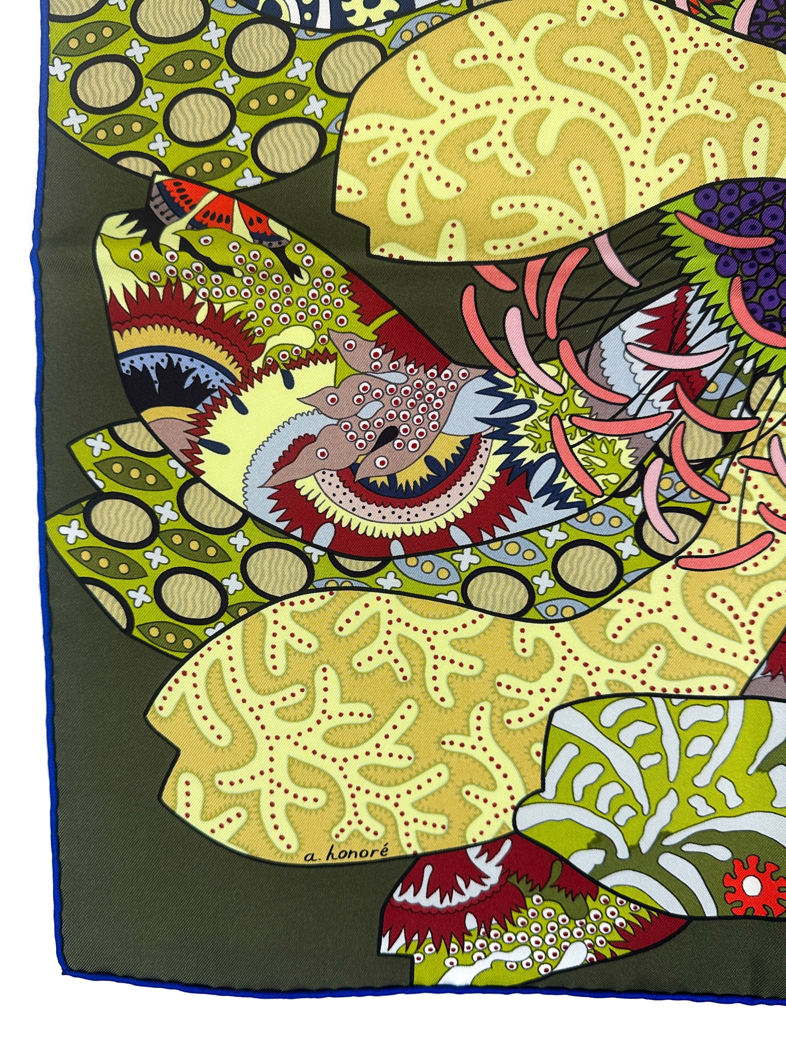 Hermès Fleurs d'Indiennes 90