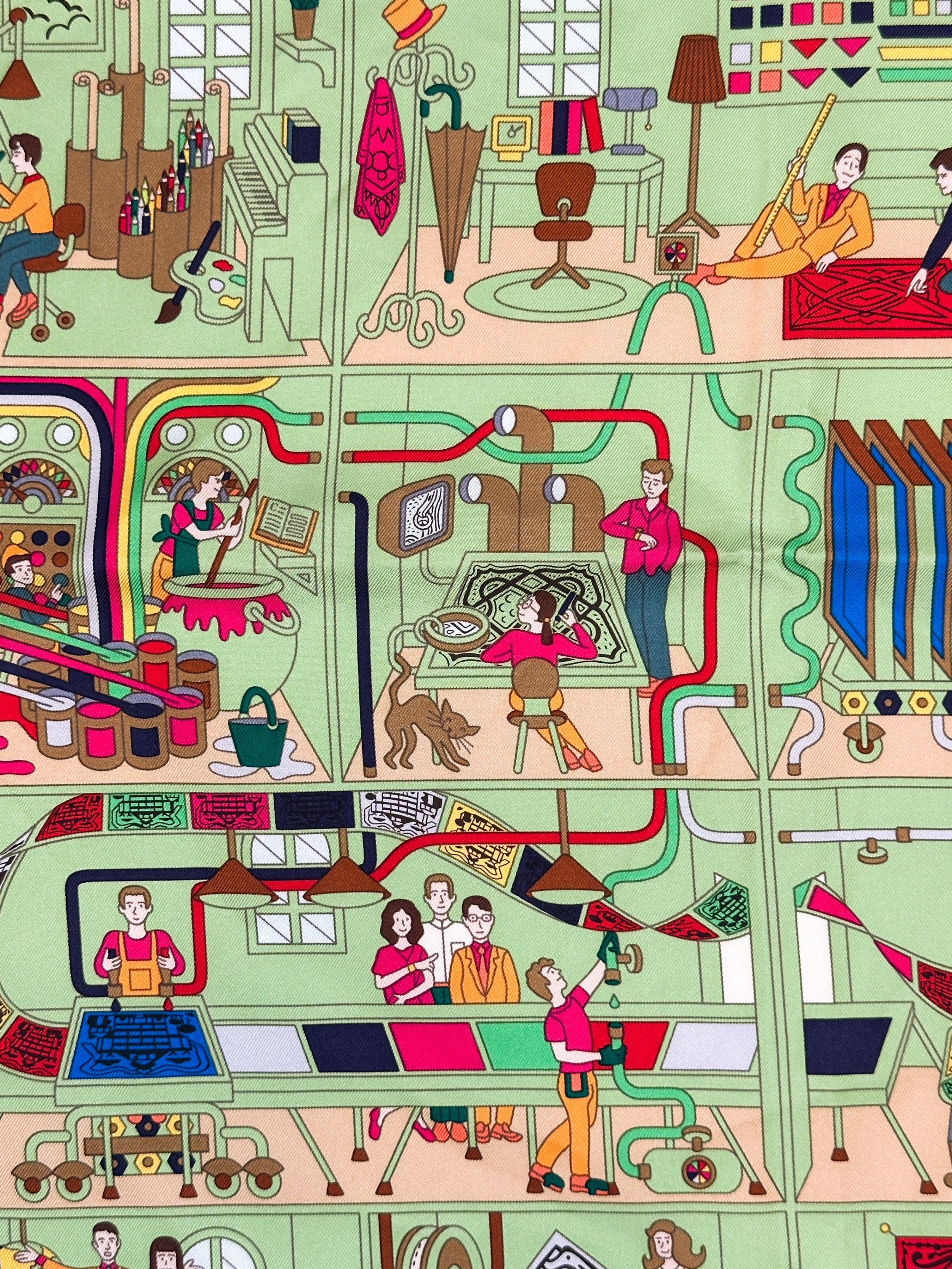 Hermès La Maison des Carrés 90