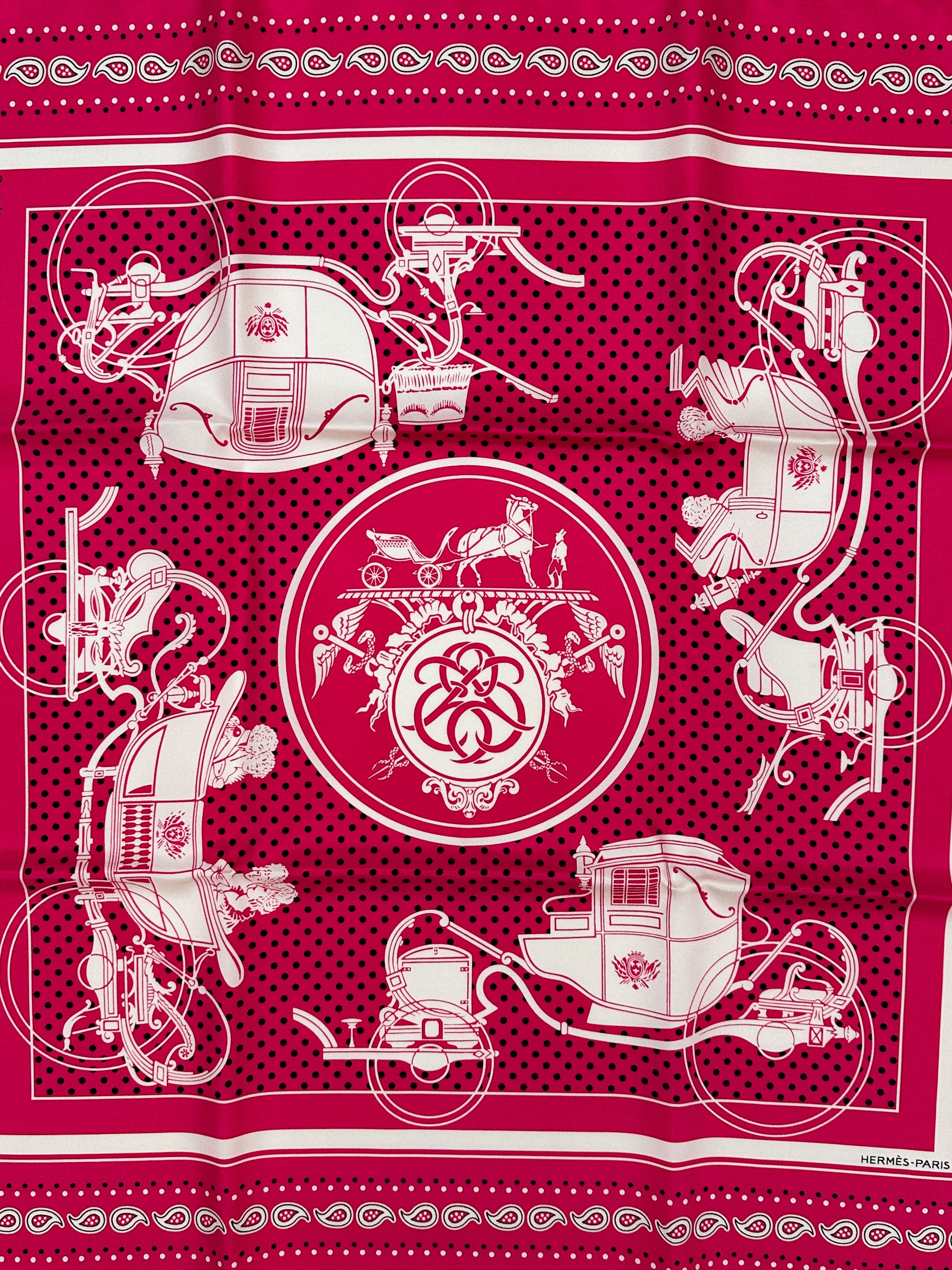 Hermès Ex-Libris Bandana 55