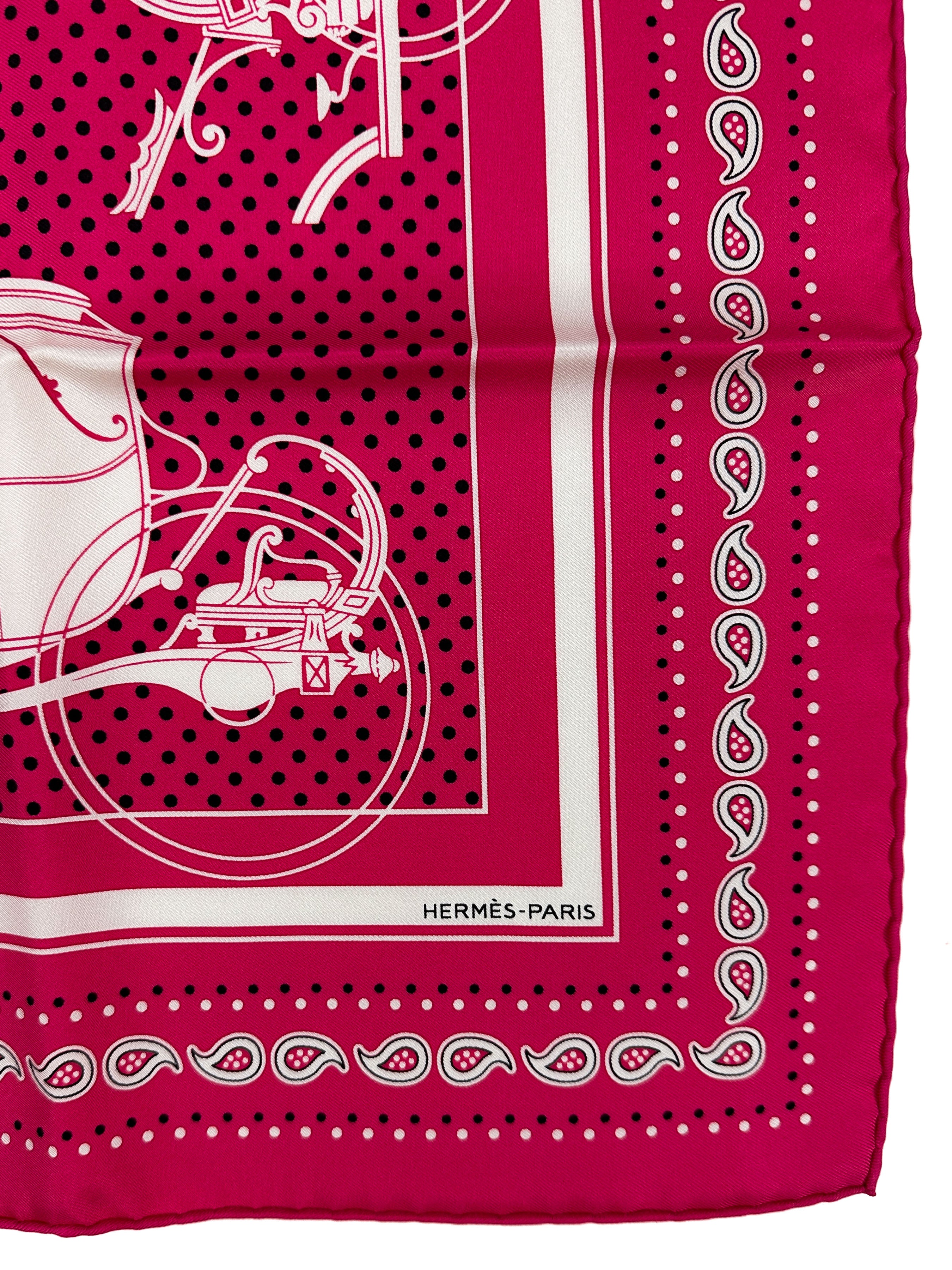 Hermès Ex-Libris Bandana 55