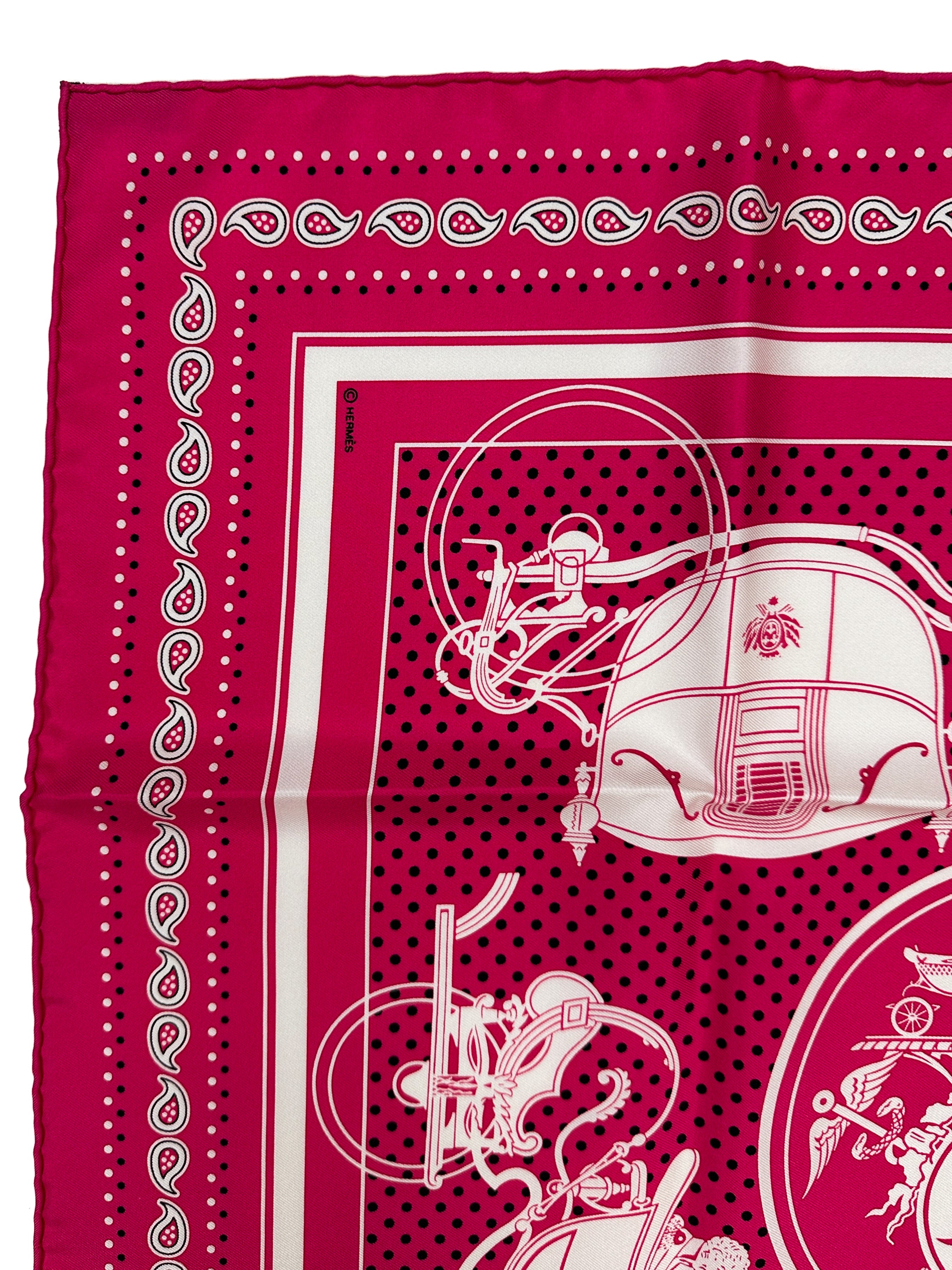 Hermès Ex-Libris Bandana 55
