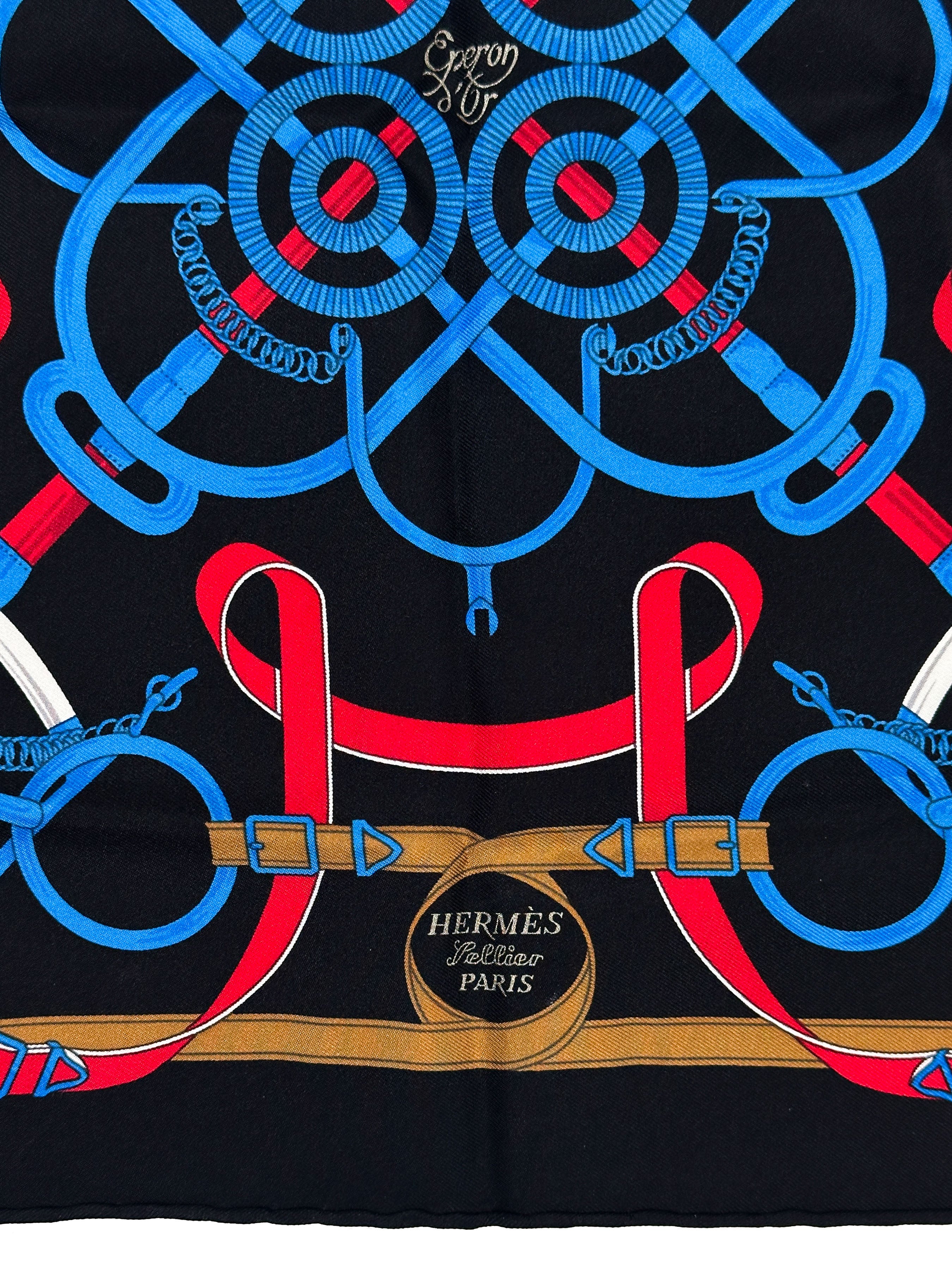 Hermès Eperon d'Or Sticker Appliqué 45