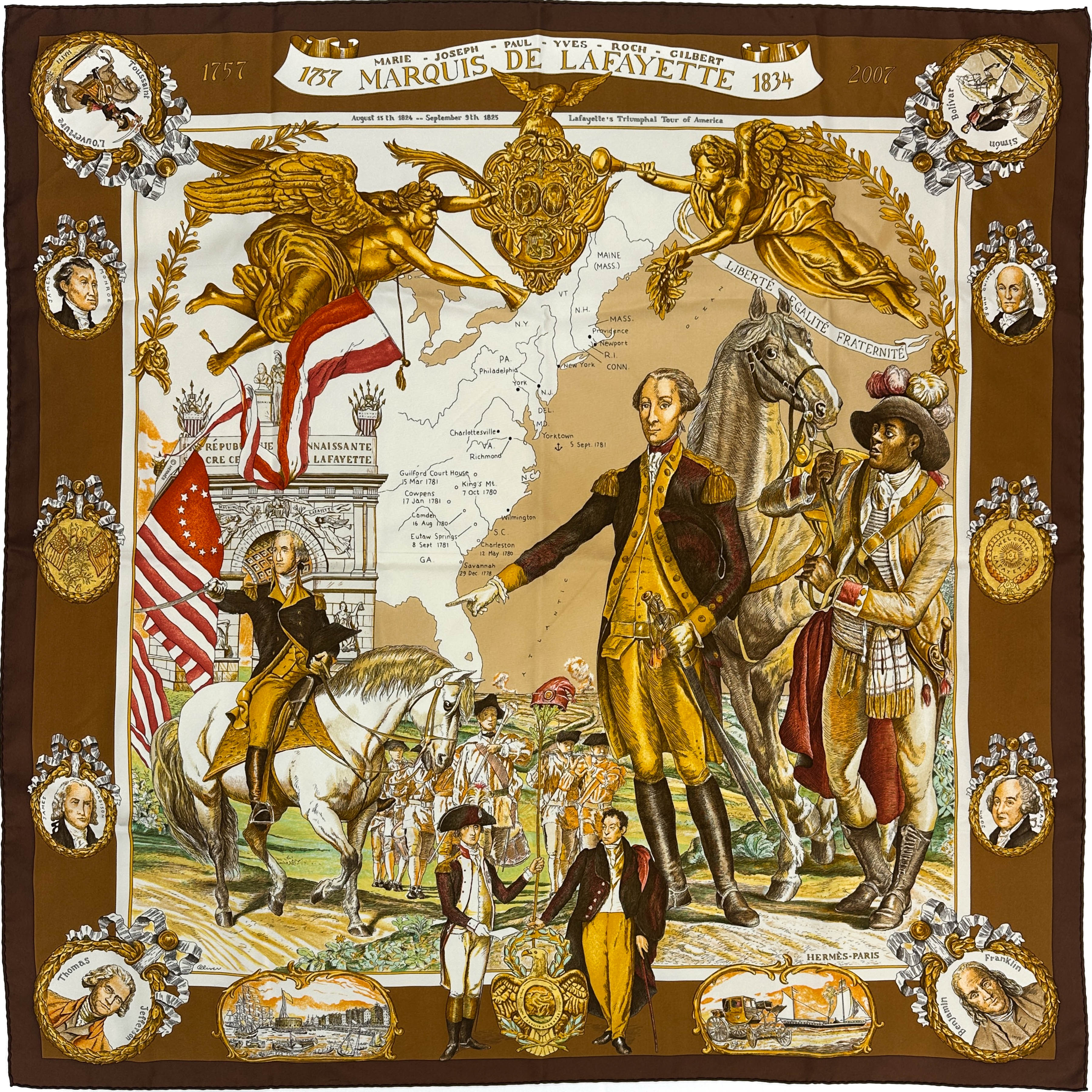 Hermès Marquis de Lafayette 90