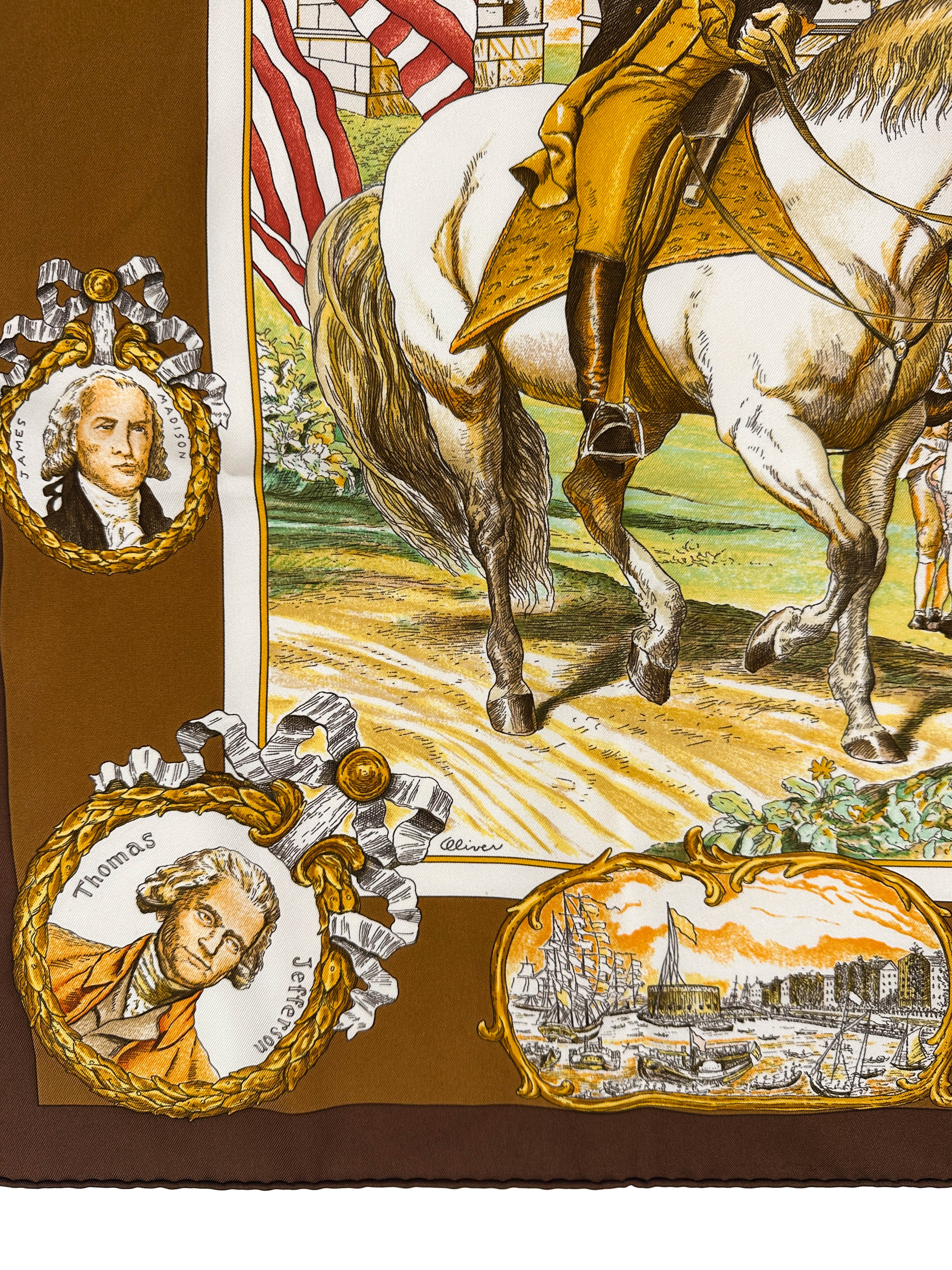 Hermès Marquis de Lafayette 90