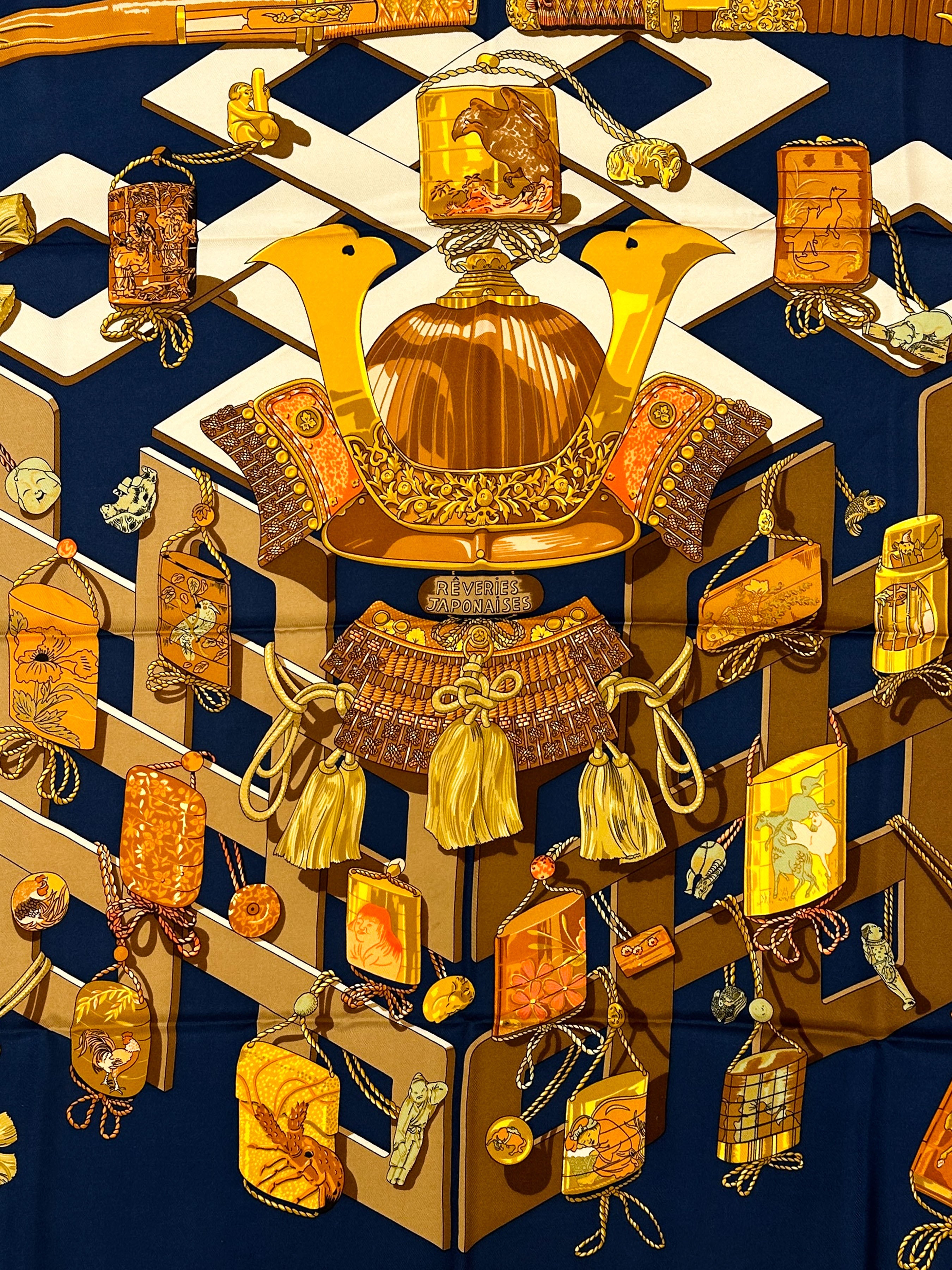 Hermès Rêveries Japonaises 90