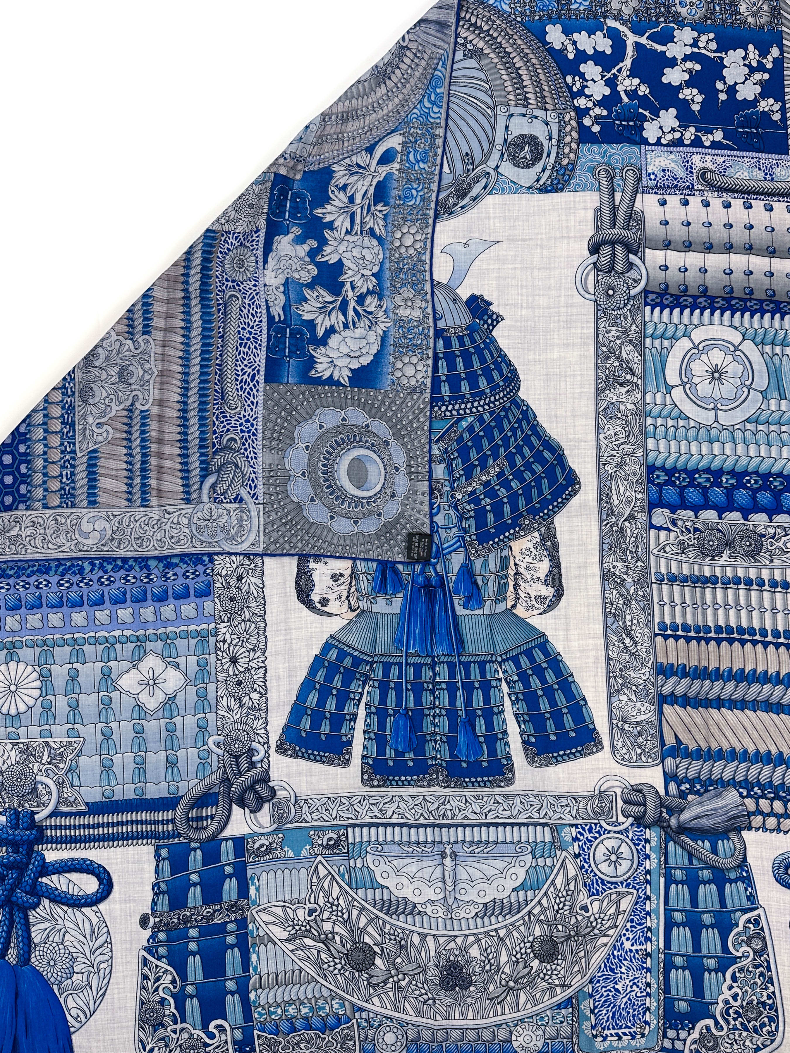 Hermès Parures de Samourais Cashmere Silk 140