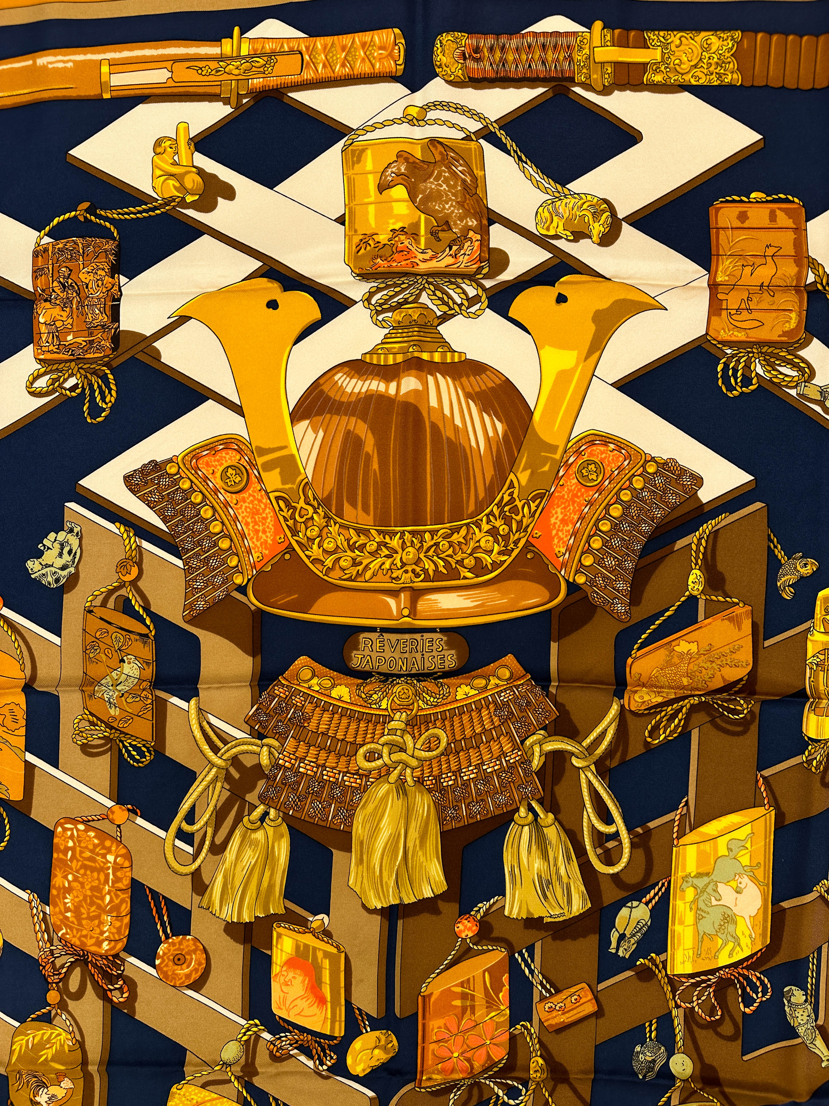 Hermès Rêveries Japonaises 90