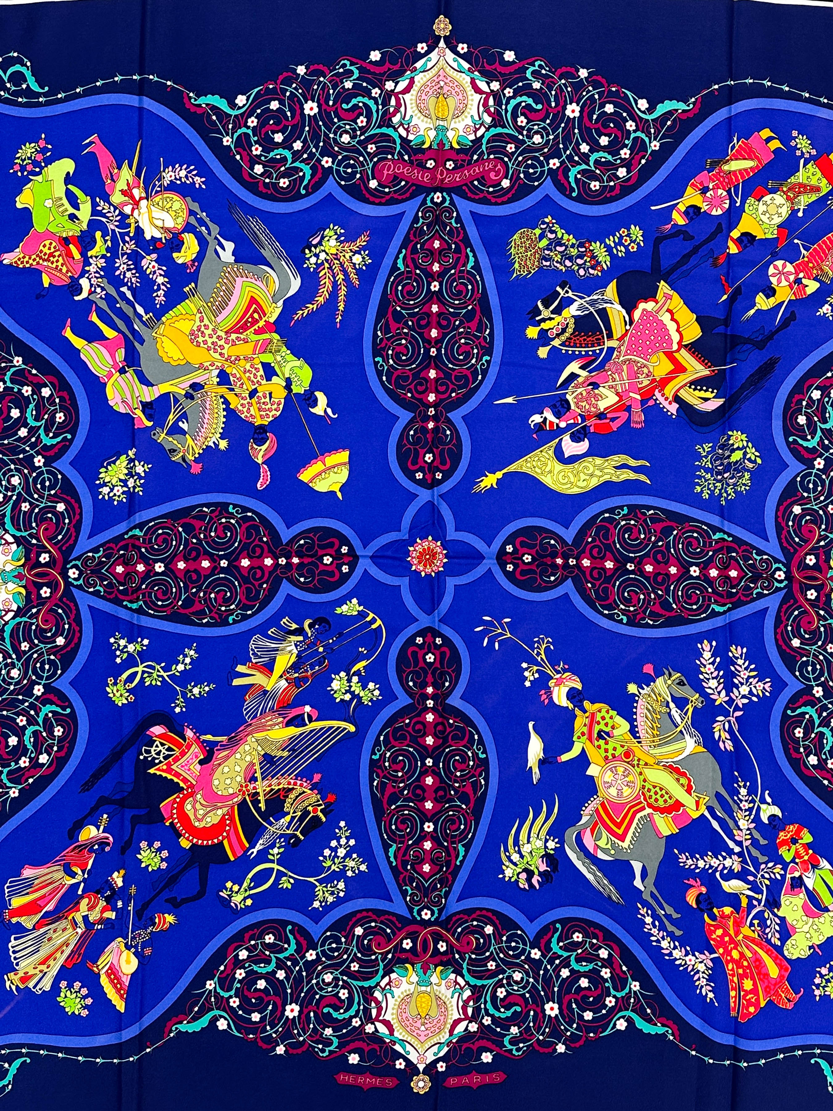 Hermès Poésie Persane 90