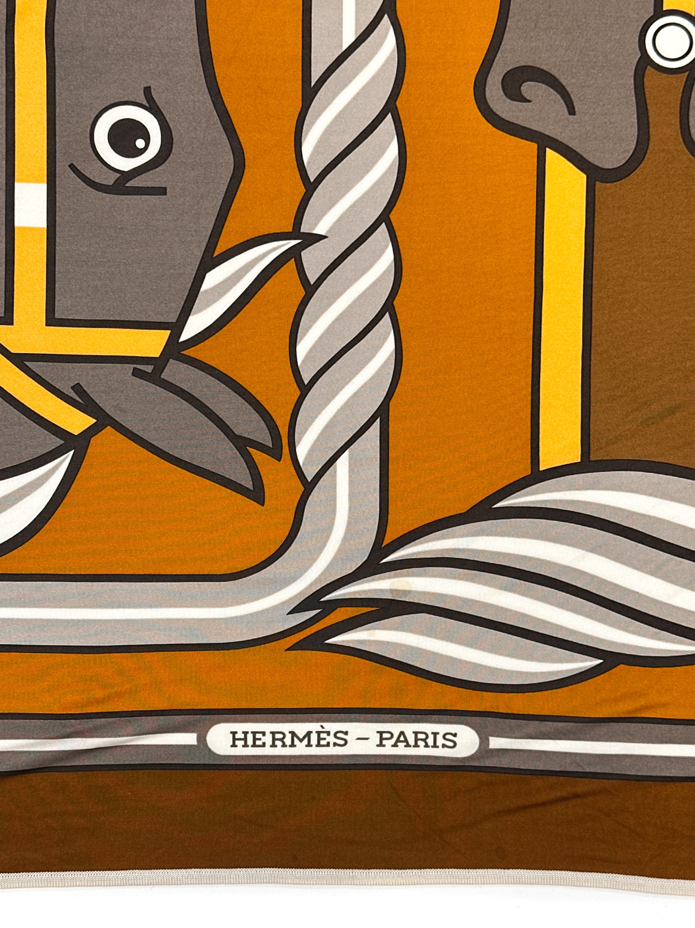 Hermès Quadrige Silk Jersey 90