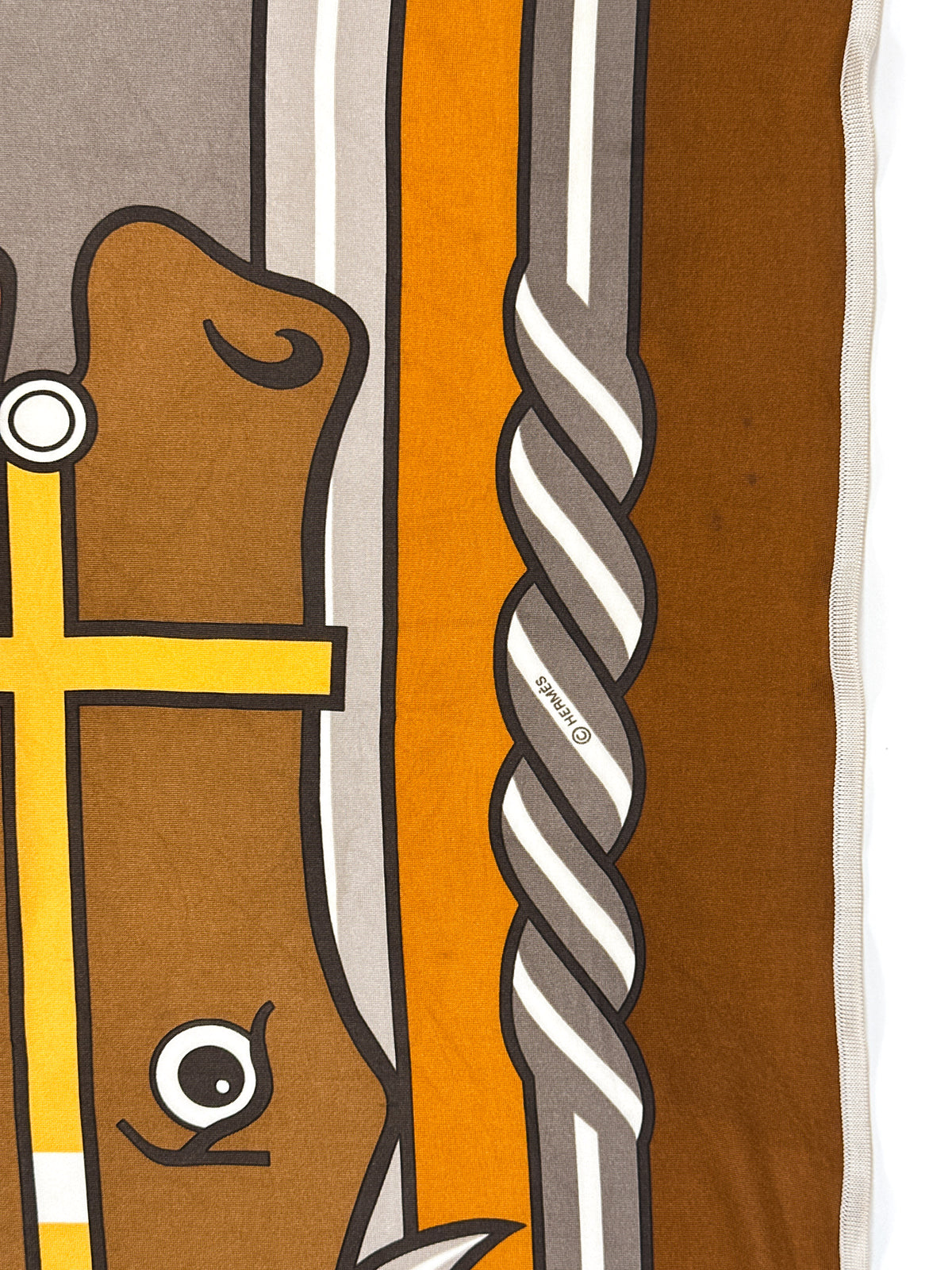 Hermès Quadrige Silk Jersey 90