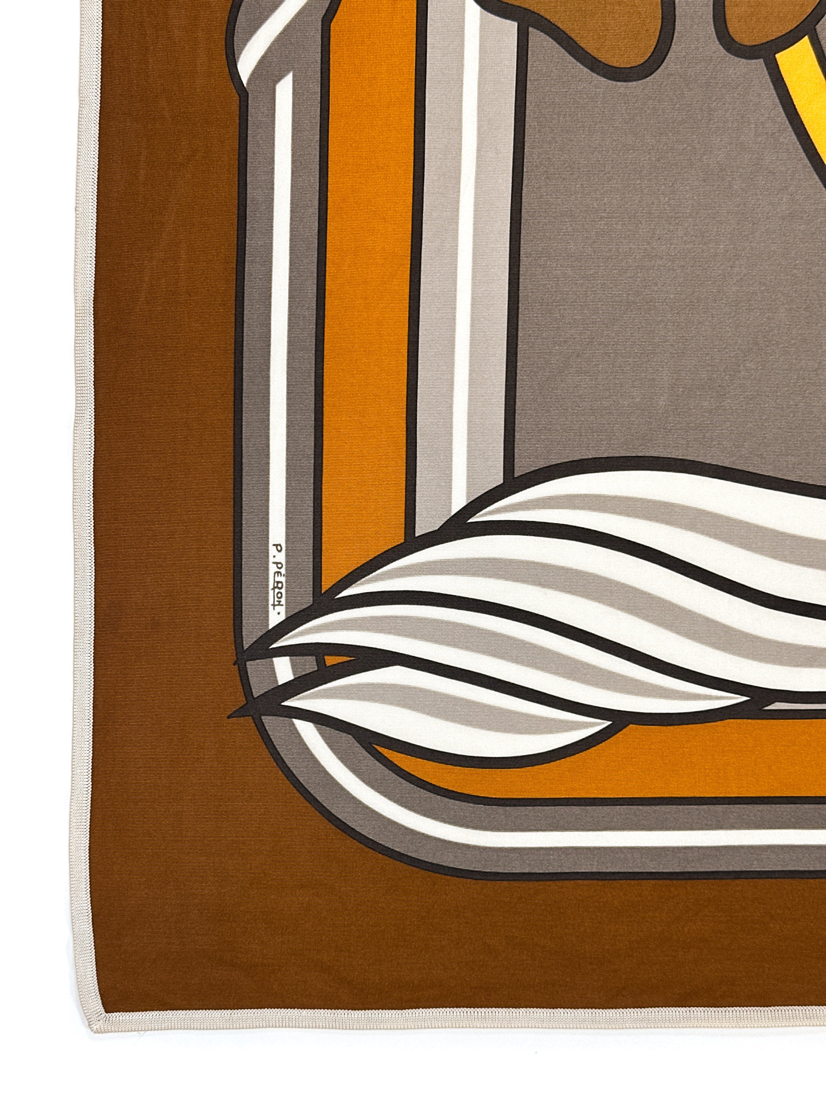 Hermès Quadrige Silk Jersey 90
