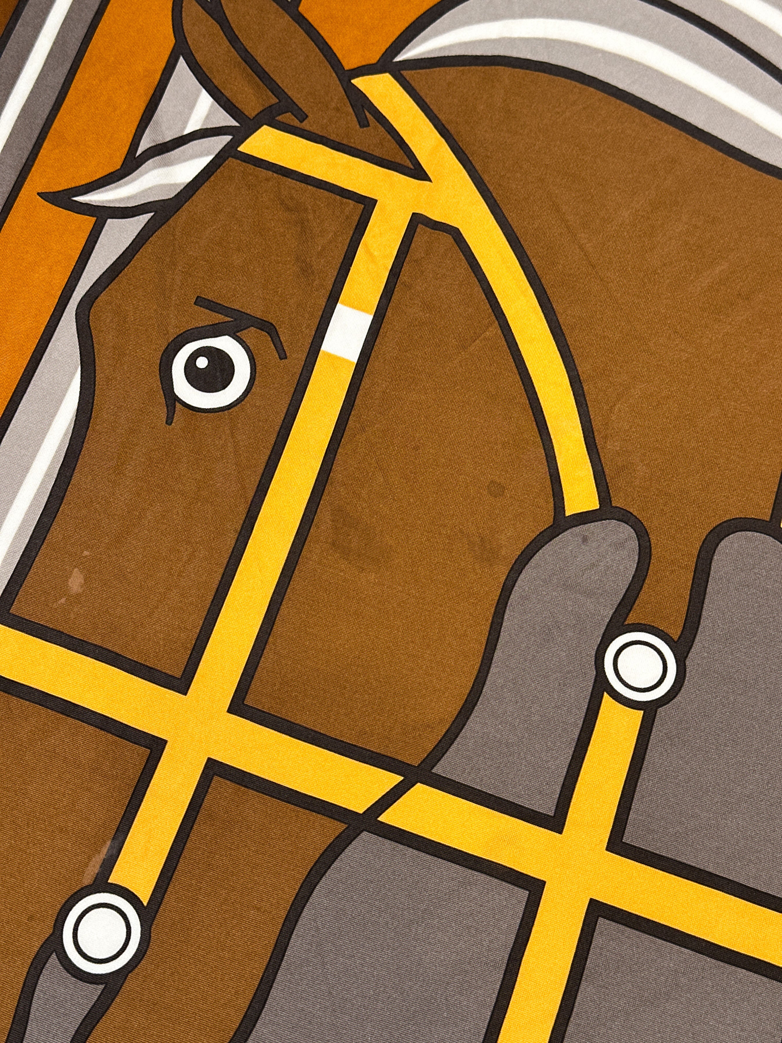 Hermès Quadrige Silk Jersey 90
