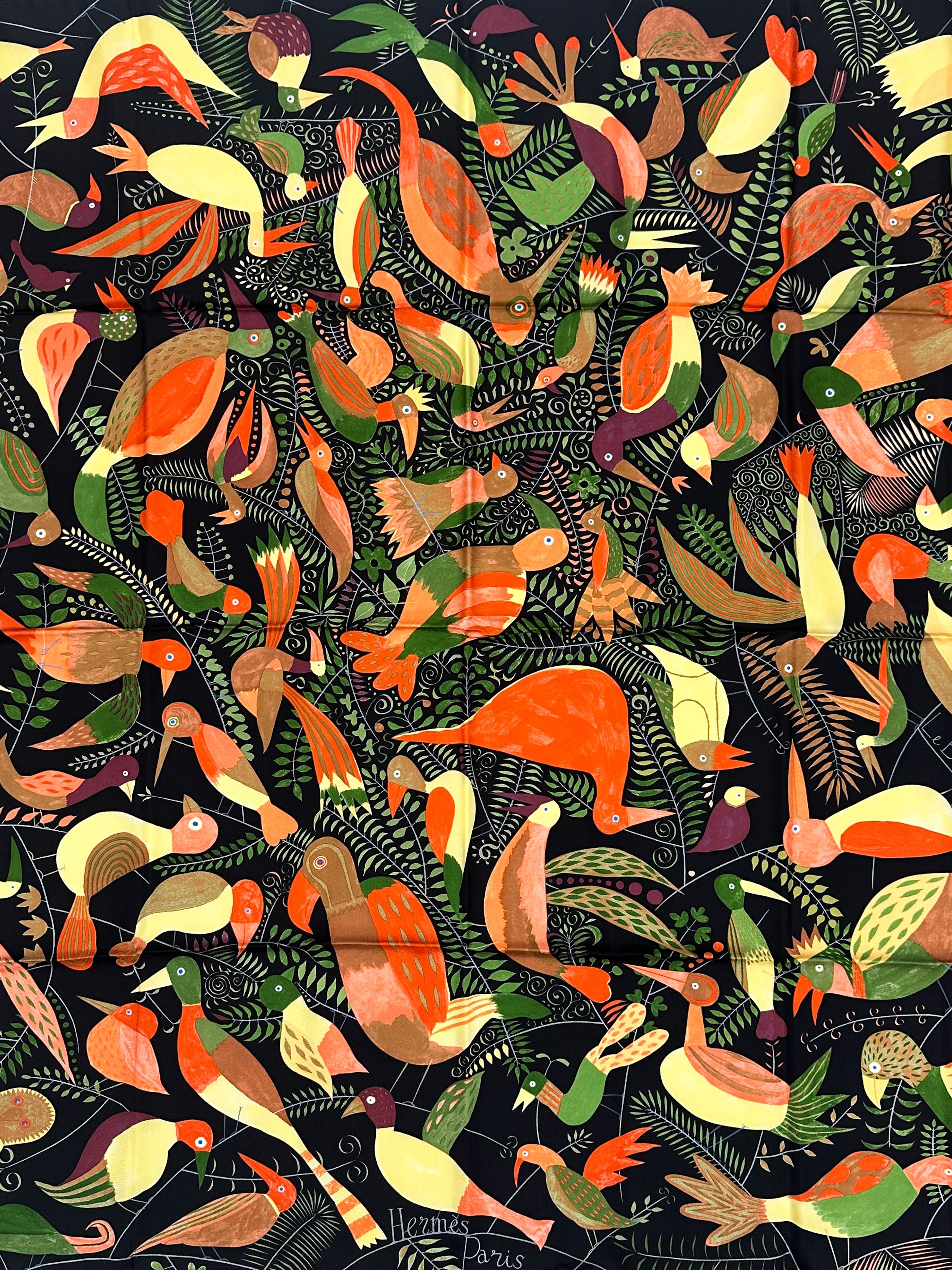 Hermès Bal des Oiseaux 90