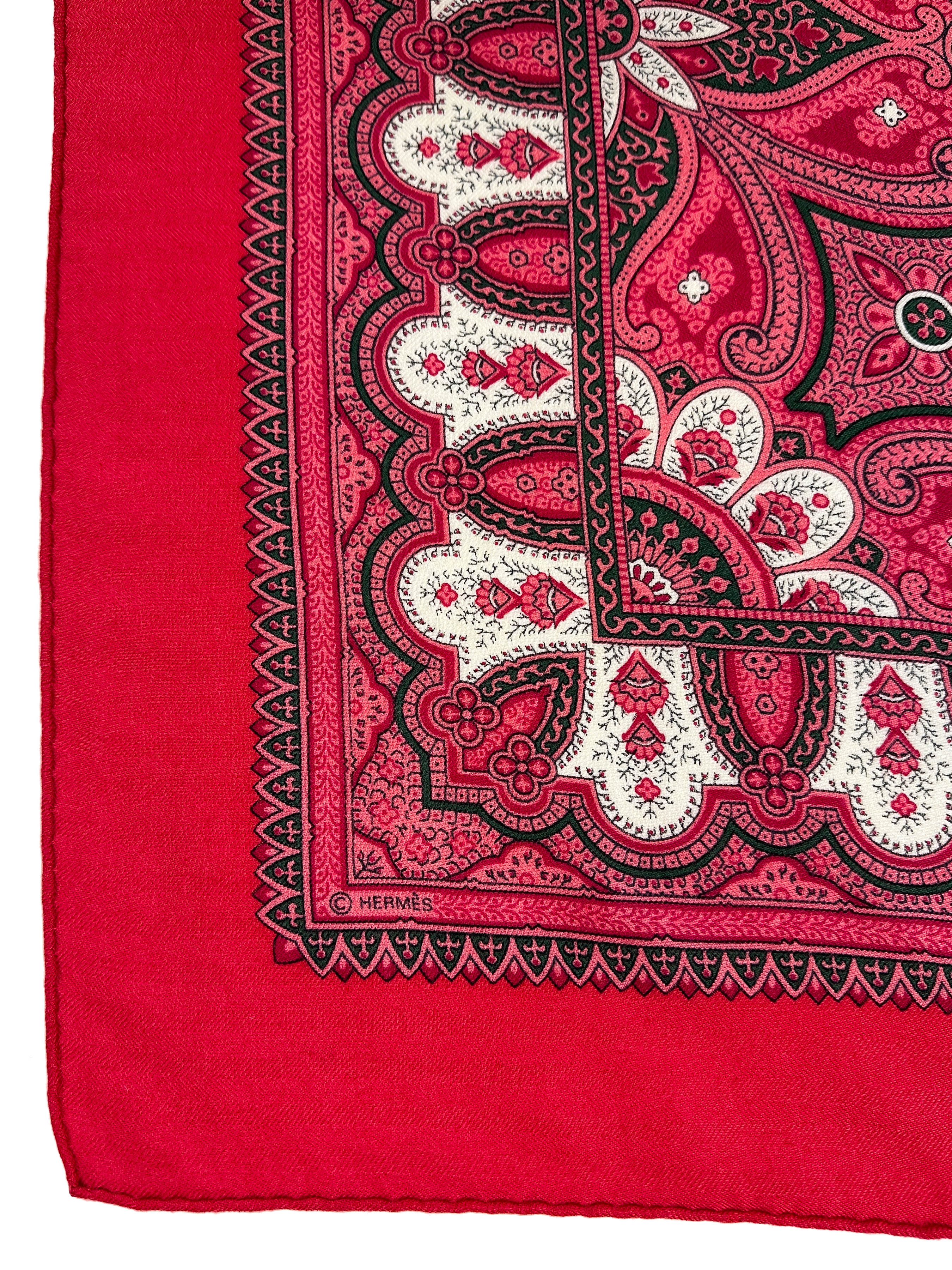 Hermès Cashemire Ancien Cashmere Silk 140