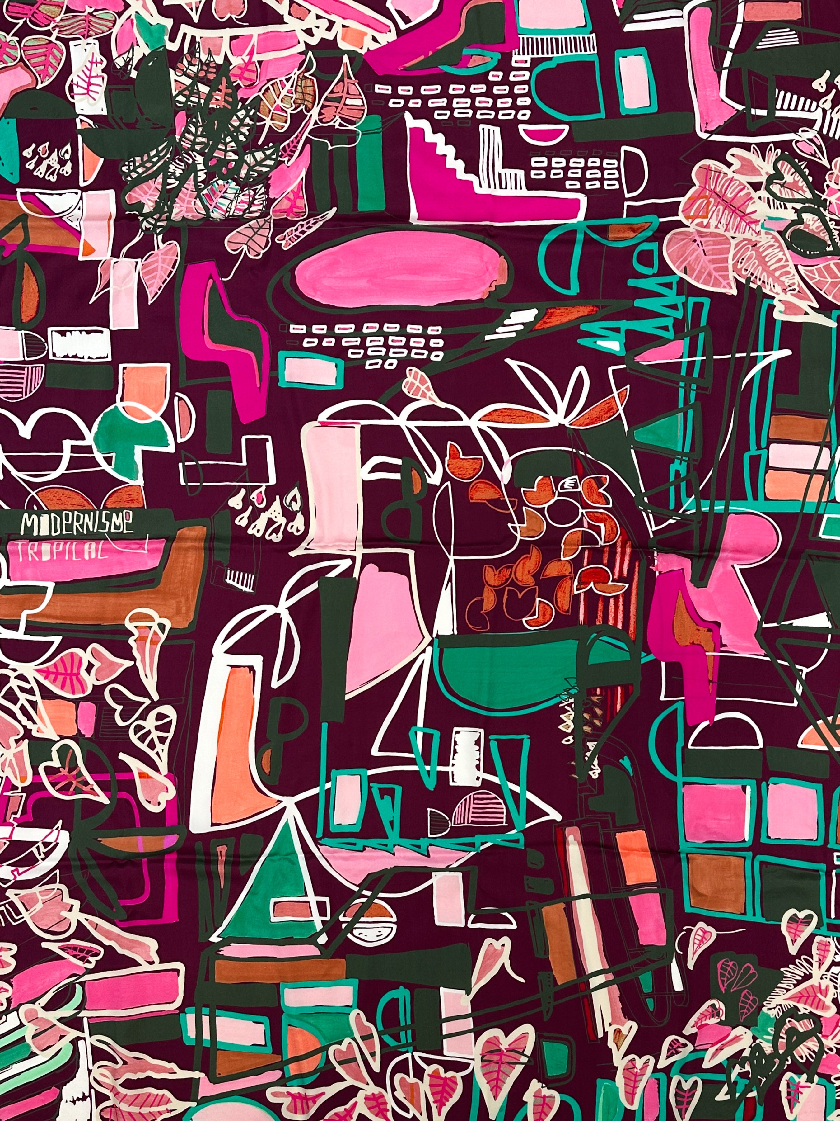 Hermès Modernisme Tropical Silk 140