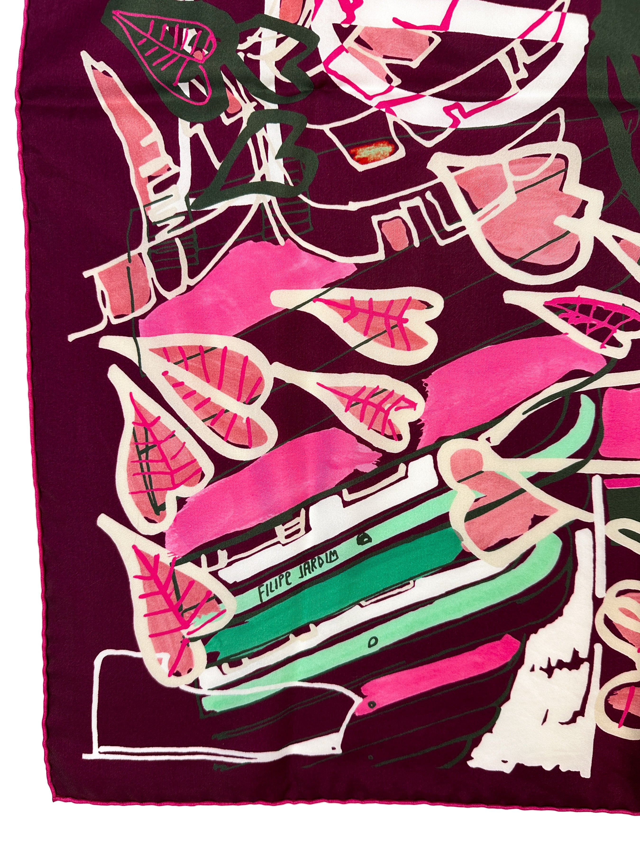Hermès Modernisme Tropical Silk 140