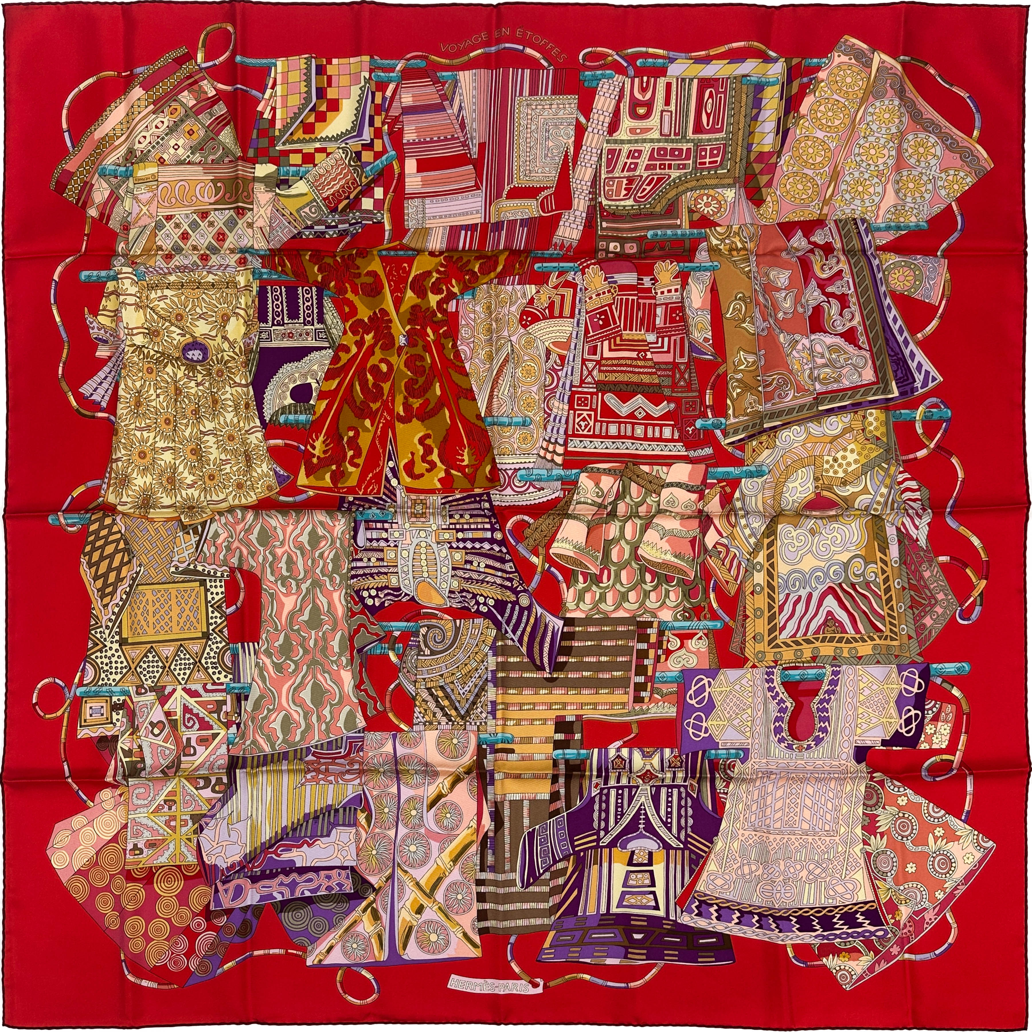 Hermès Voyage en Étoffes 90