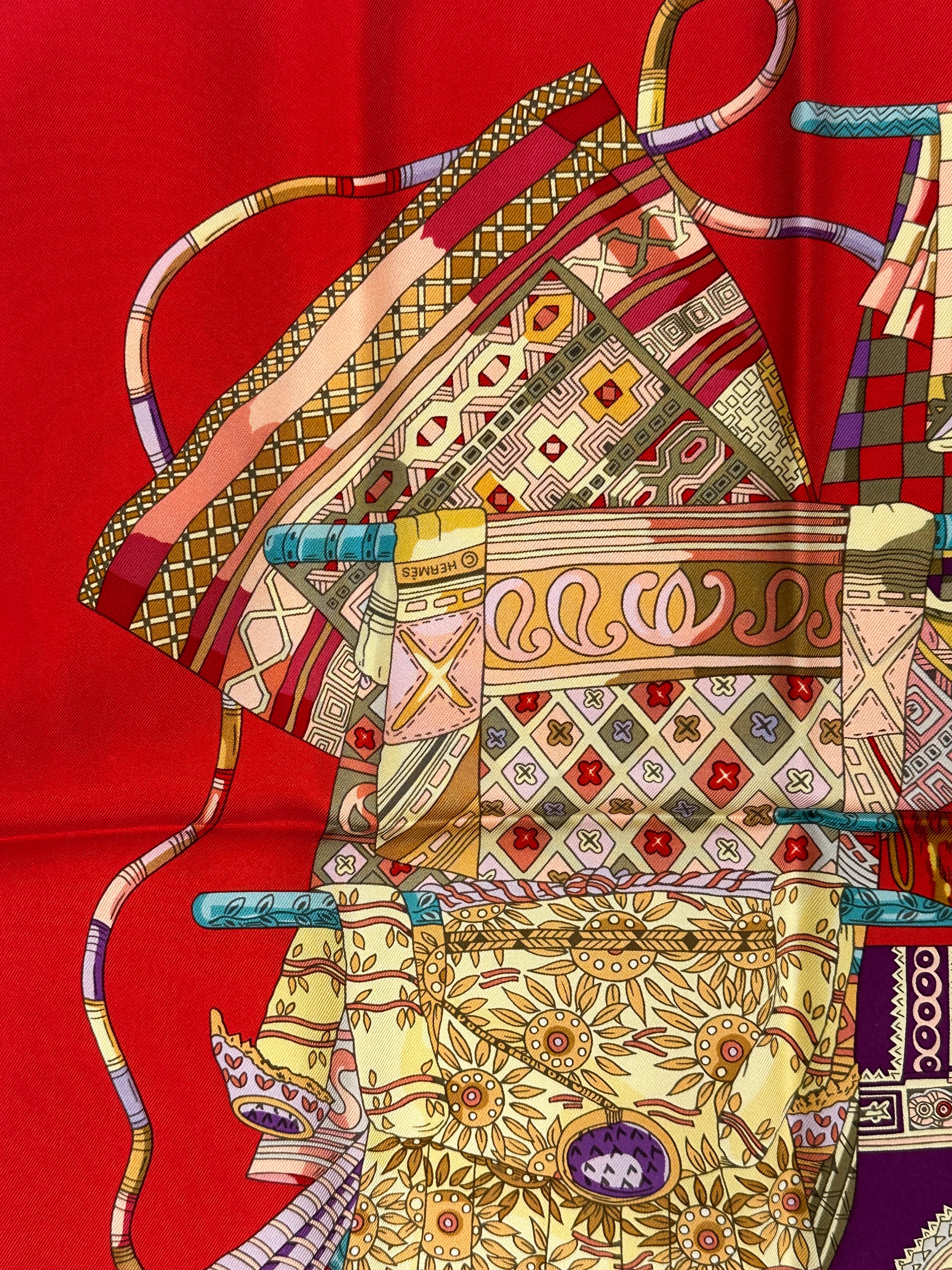 Hermès Voyage en Étoffes 90