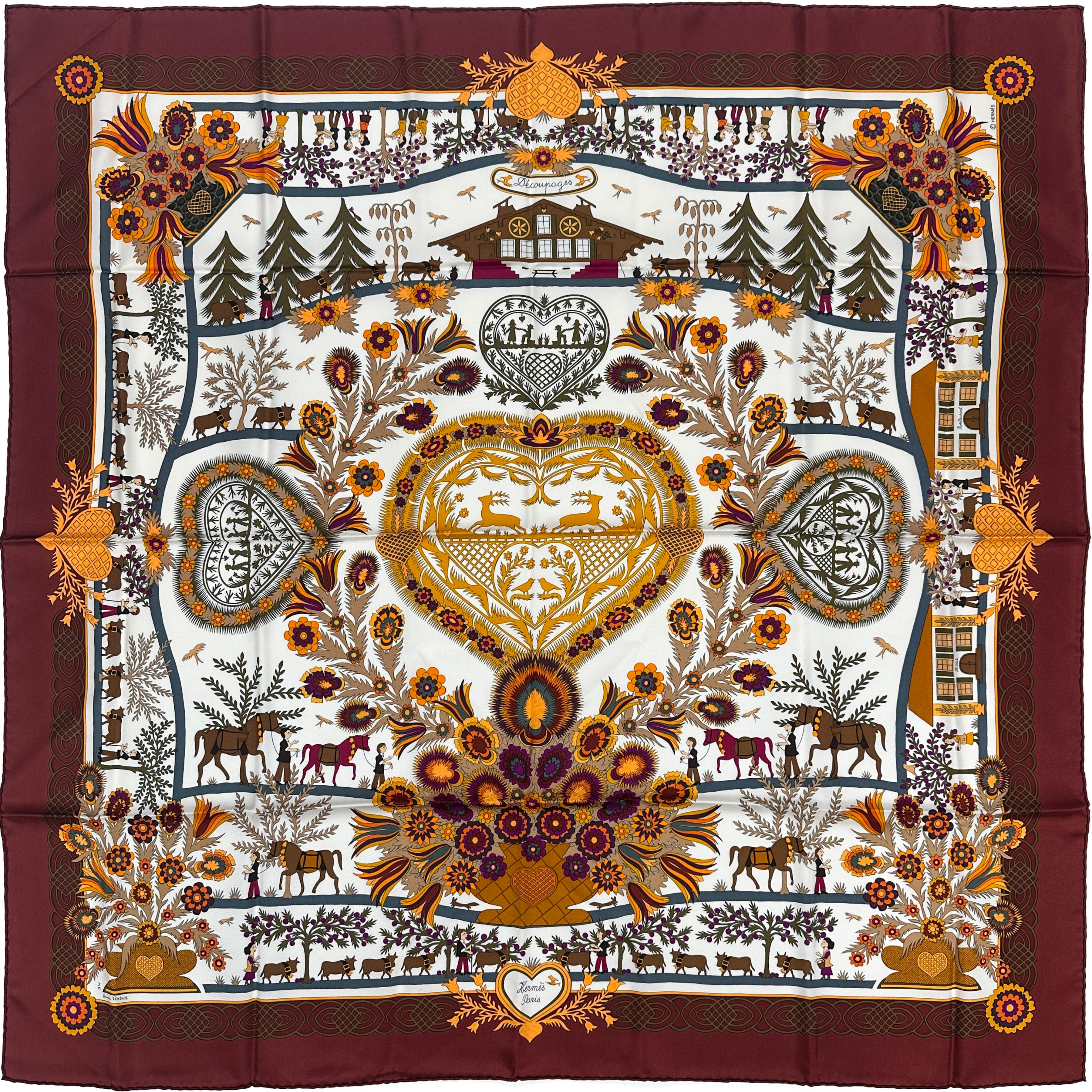 Hermès Decoupages 90