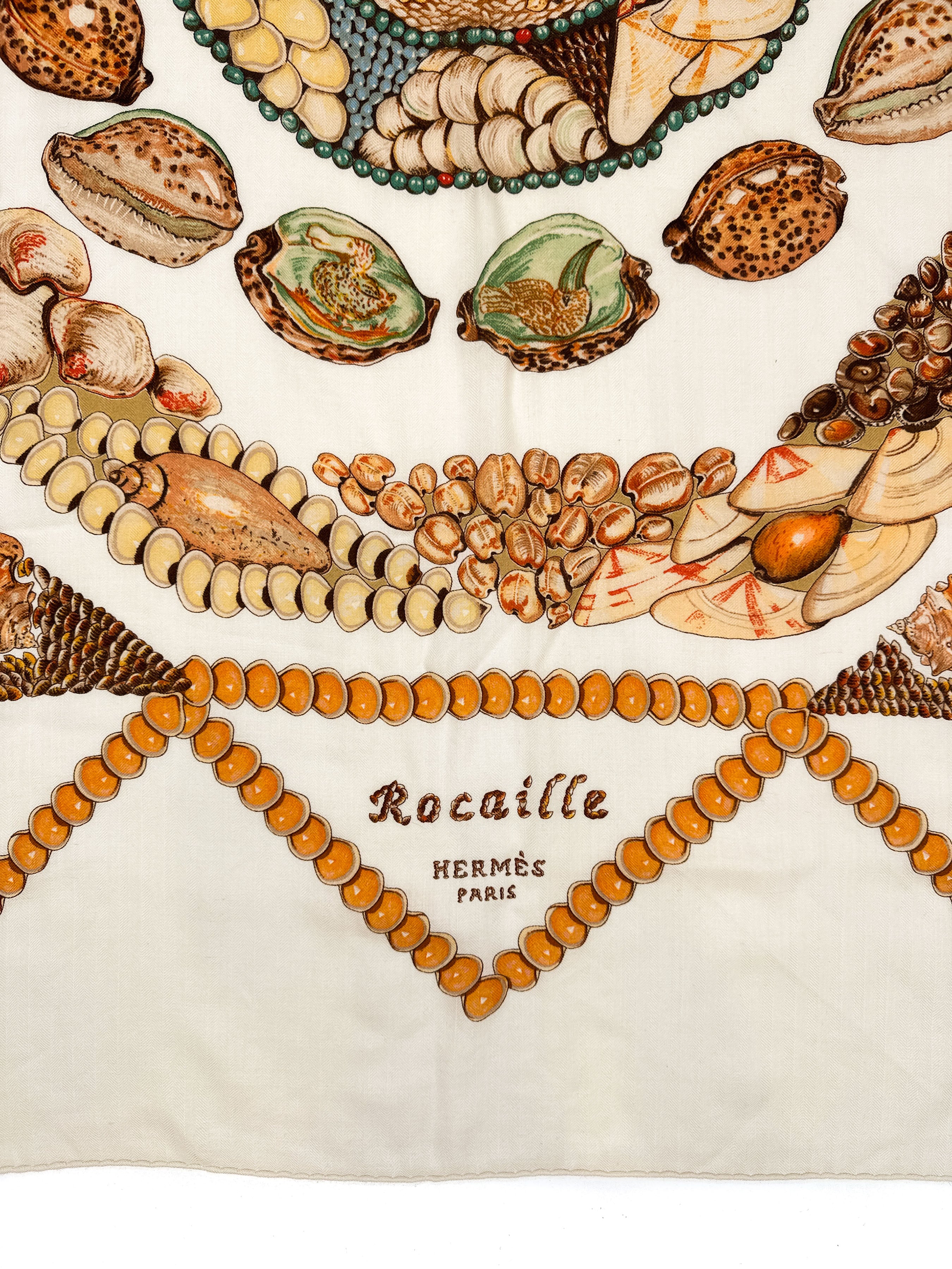 Hermès Rocaille Cashmere Silk 140