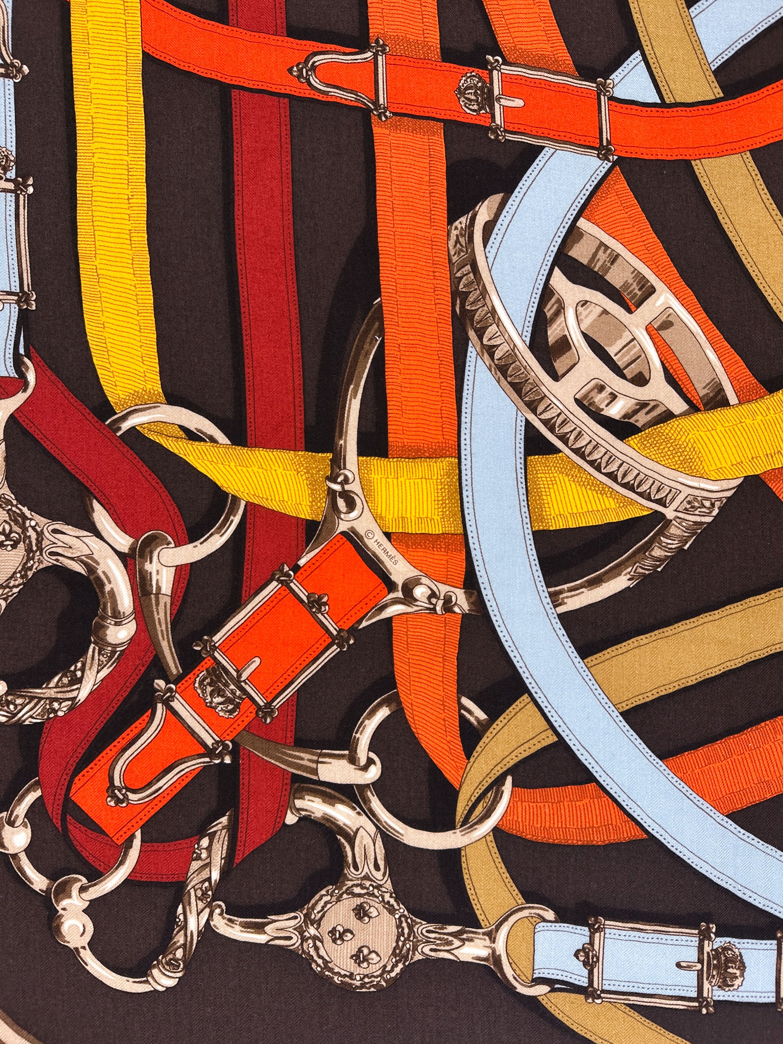 Hermès Cavalcadour Cashmere Silk 140