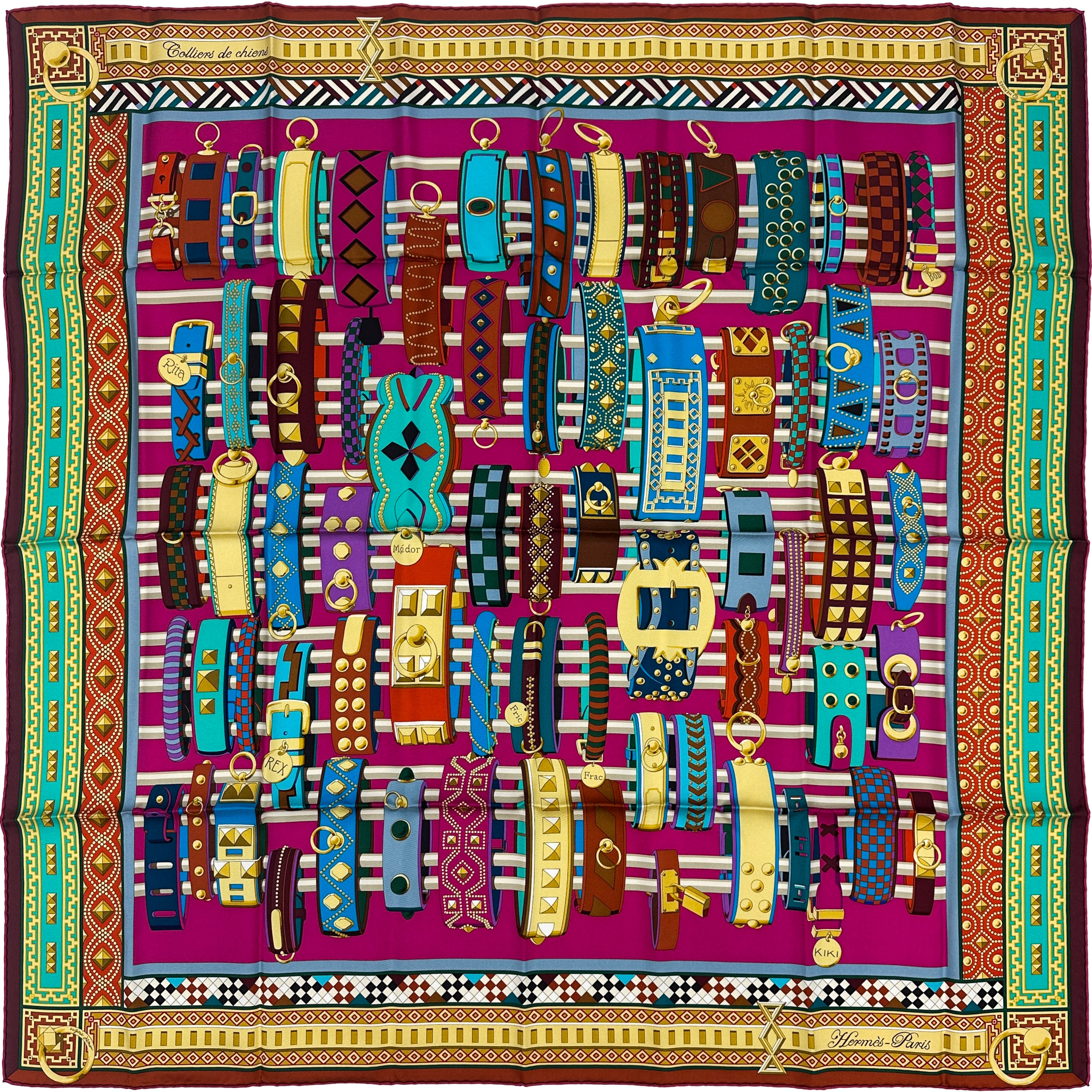 Hermès Colliers de Chiens 90