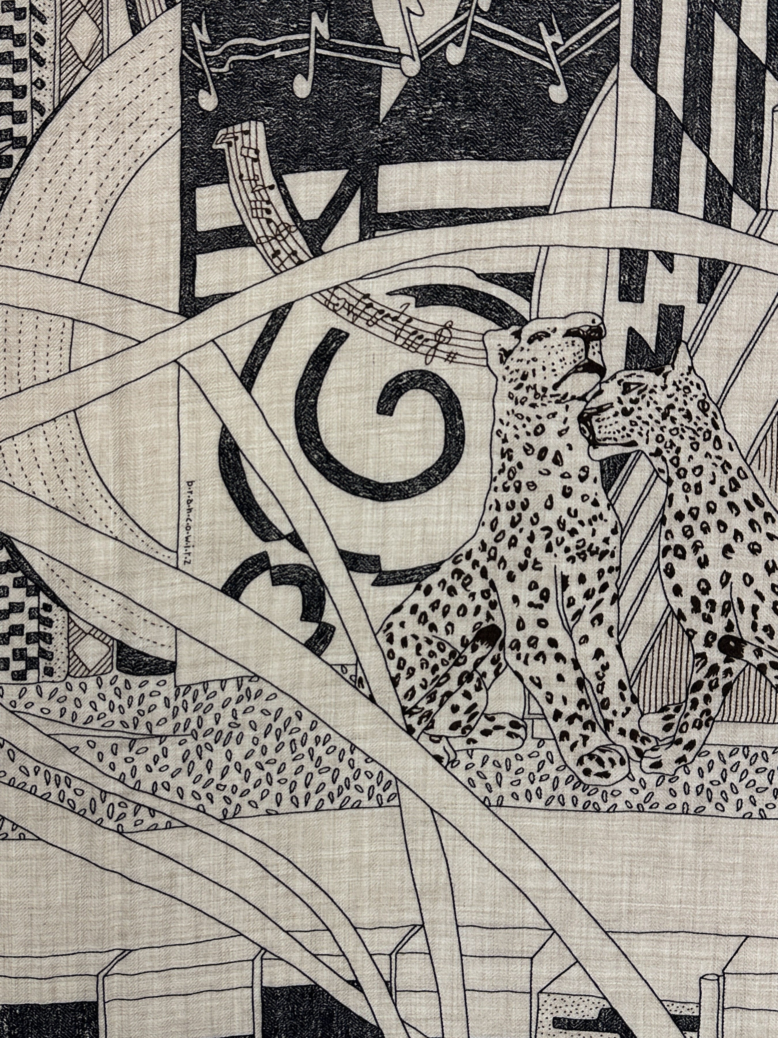 Hermès Rendez-Vous Chez Hermès Cashmere Silk 140