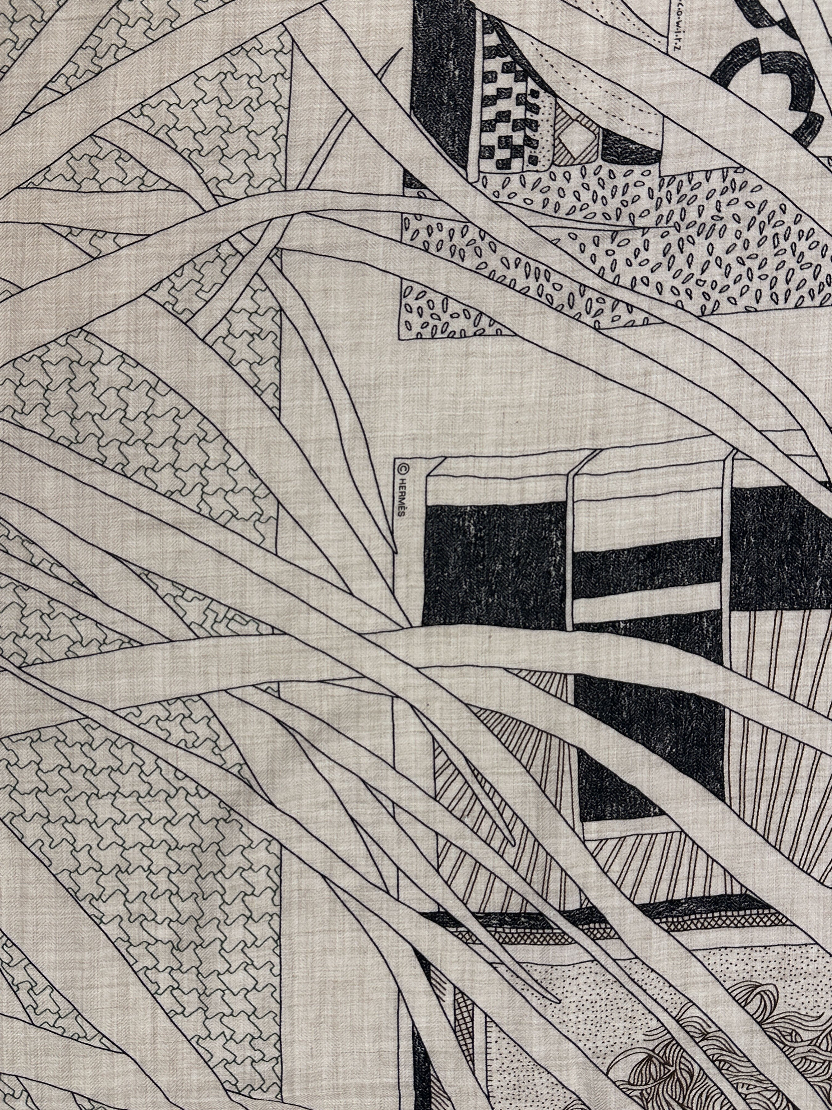 Hermès Rendez-Vous Chez Hermès Cashmere Silk 140