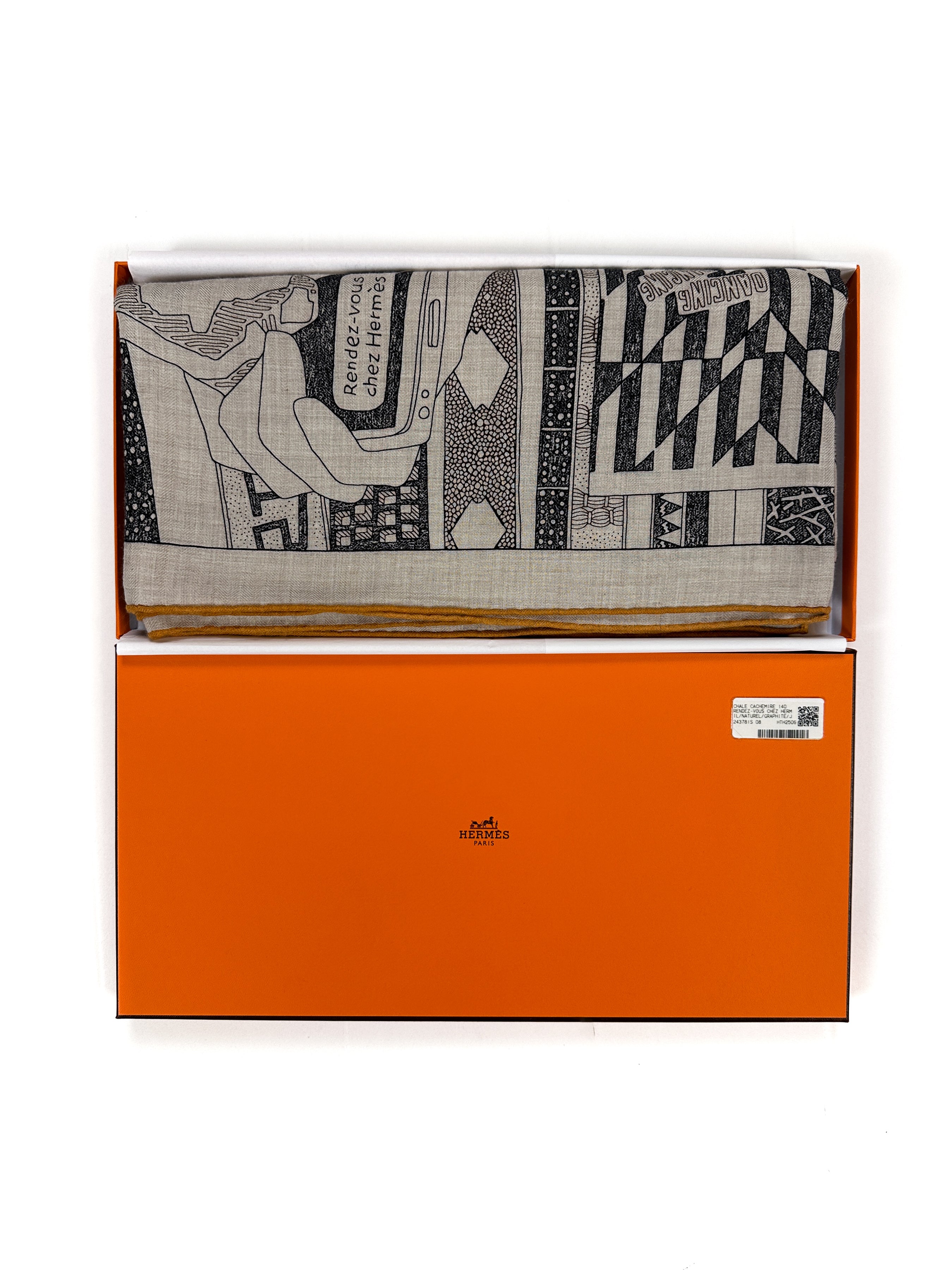 Hermès Rendez-Vous Chez Hermès Cashmere Silk 140