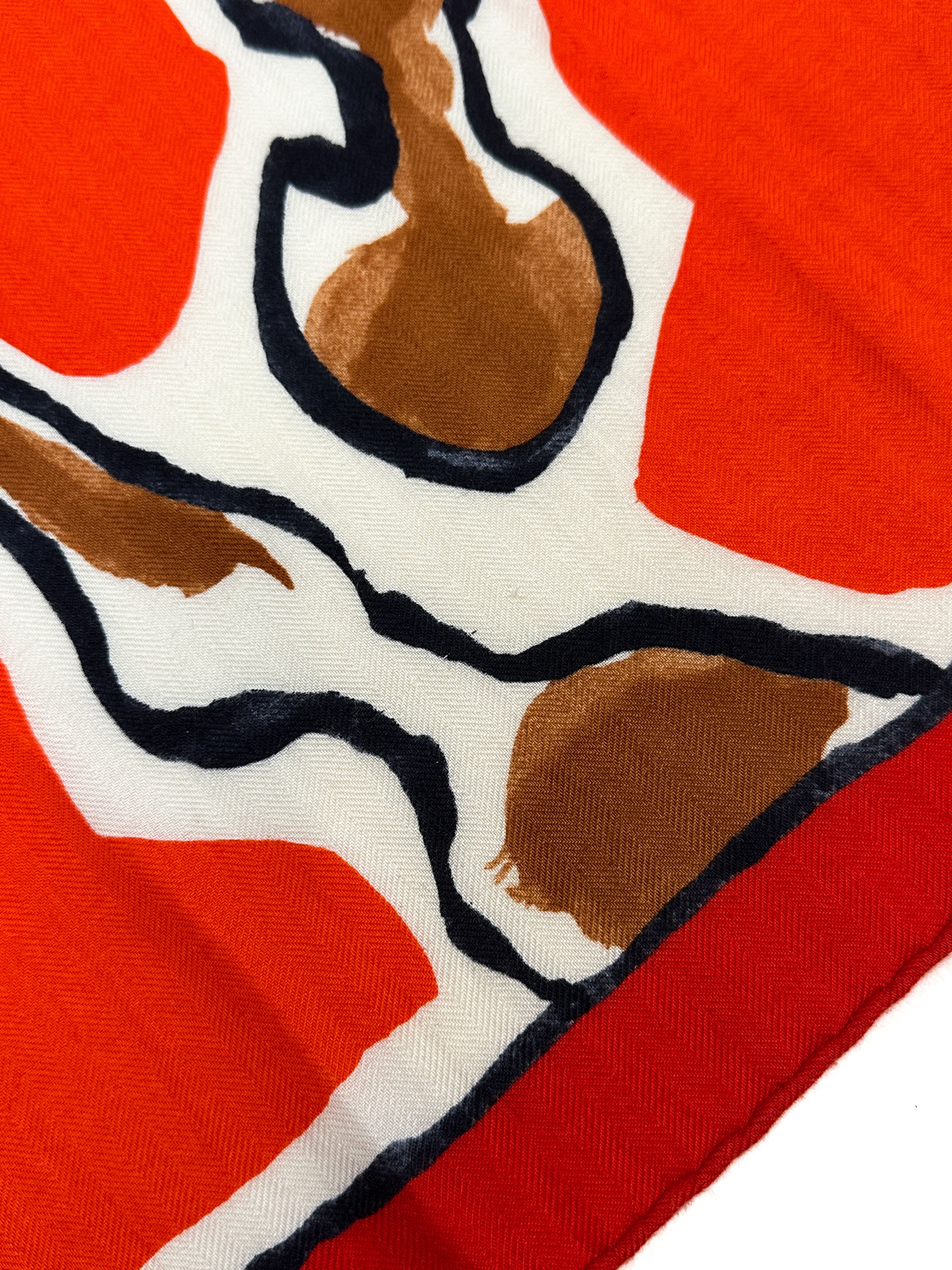 Hermès Libre Comme Pegase Cashmere Silk 140