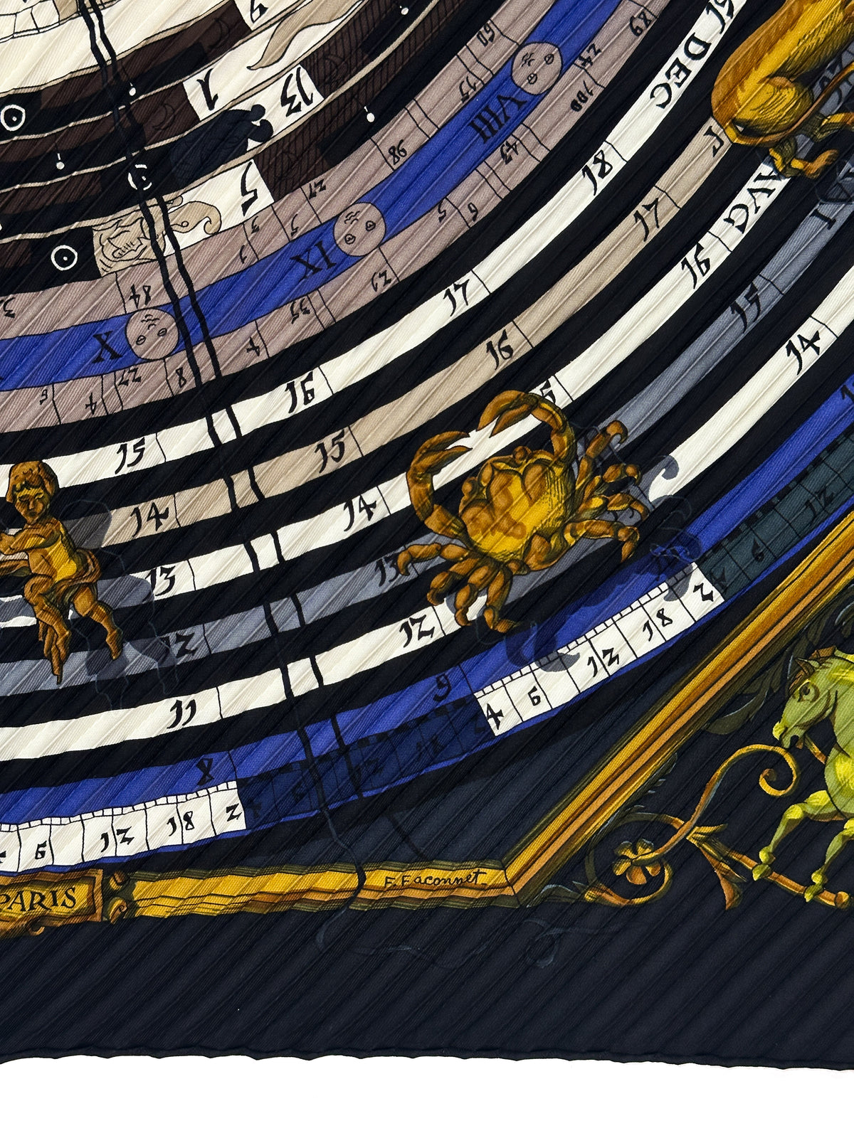 Hermès Astrologie Plissé 90