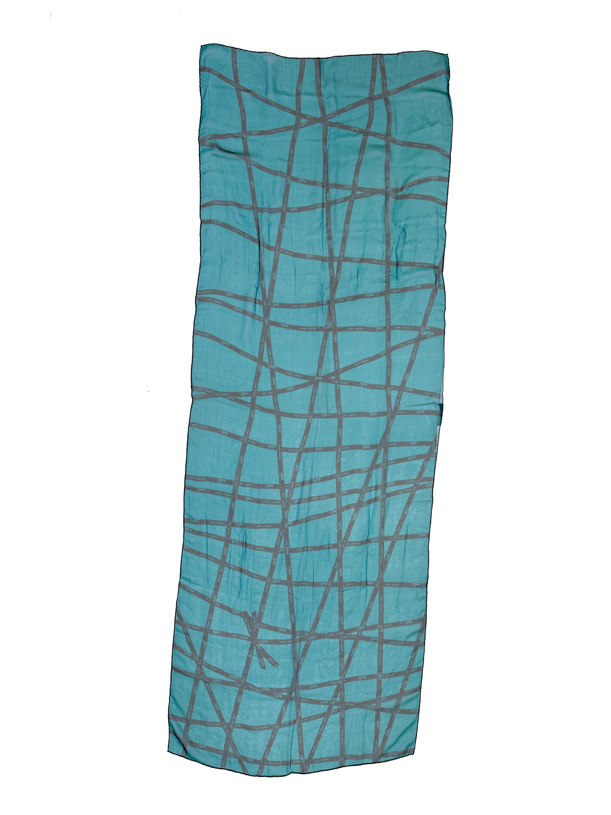 Hermès Bolduc Changeant Mousseline Shawl