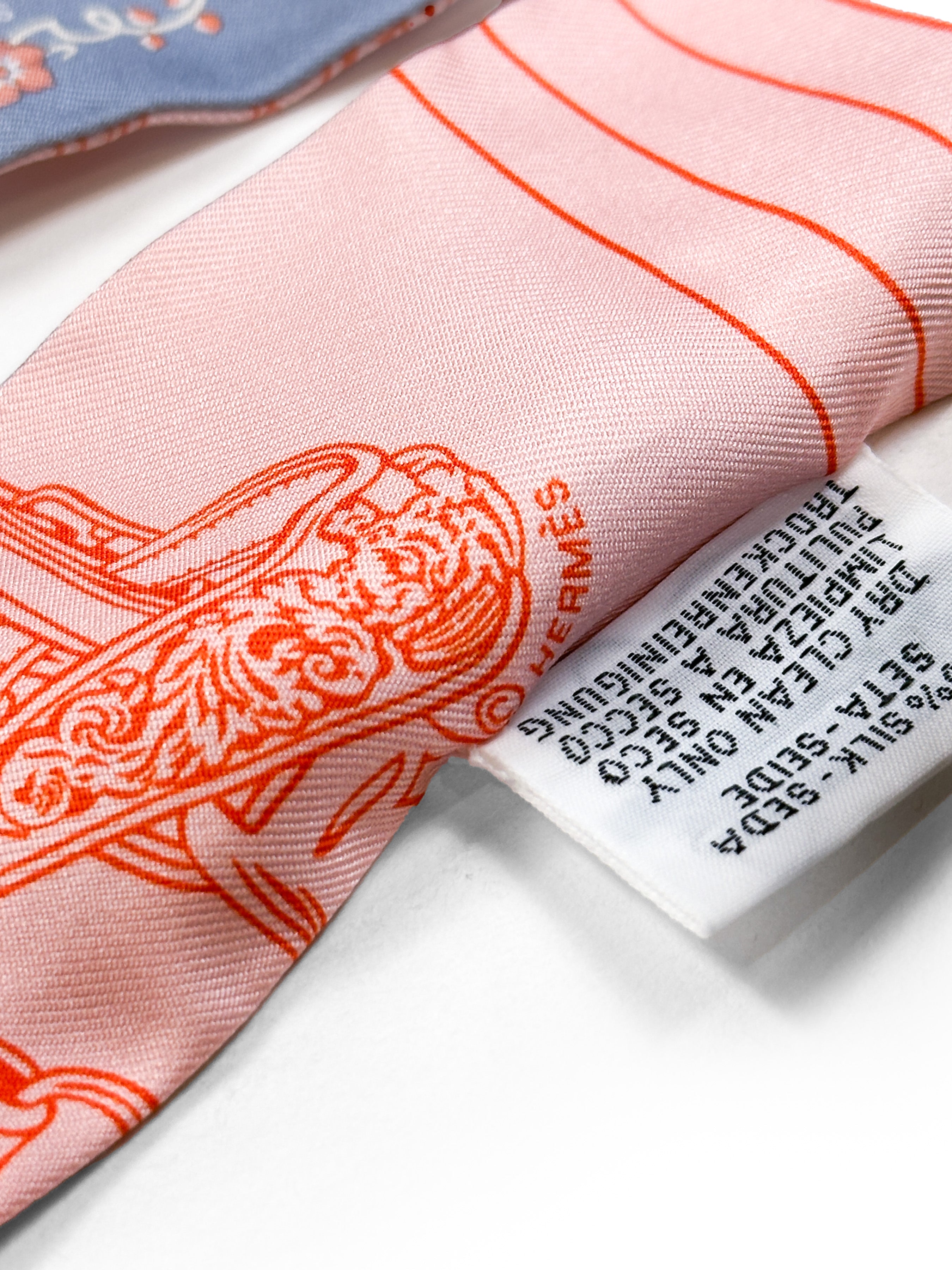 Hermès Brides de Gala en Fleurs Twilly