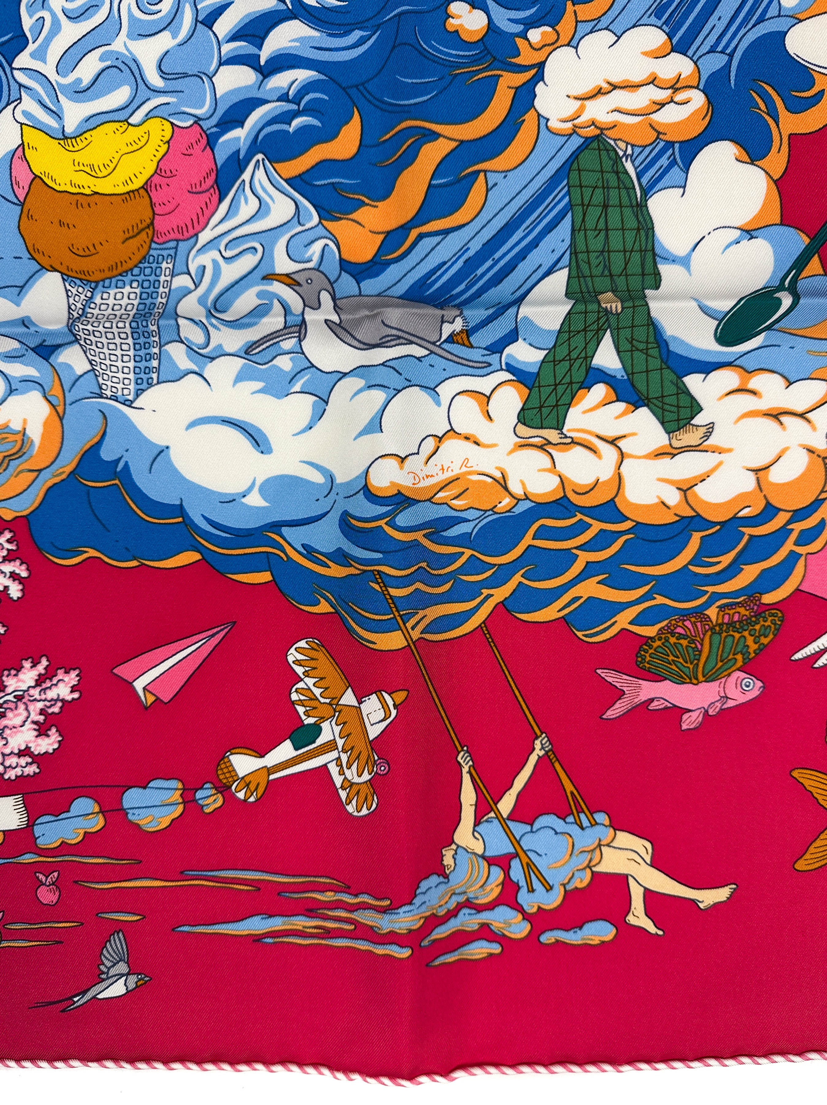 Hermès Sur Mon Nuage 90