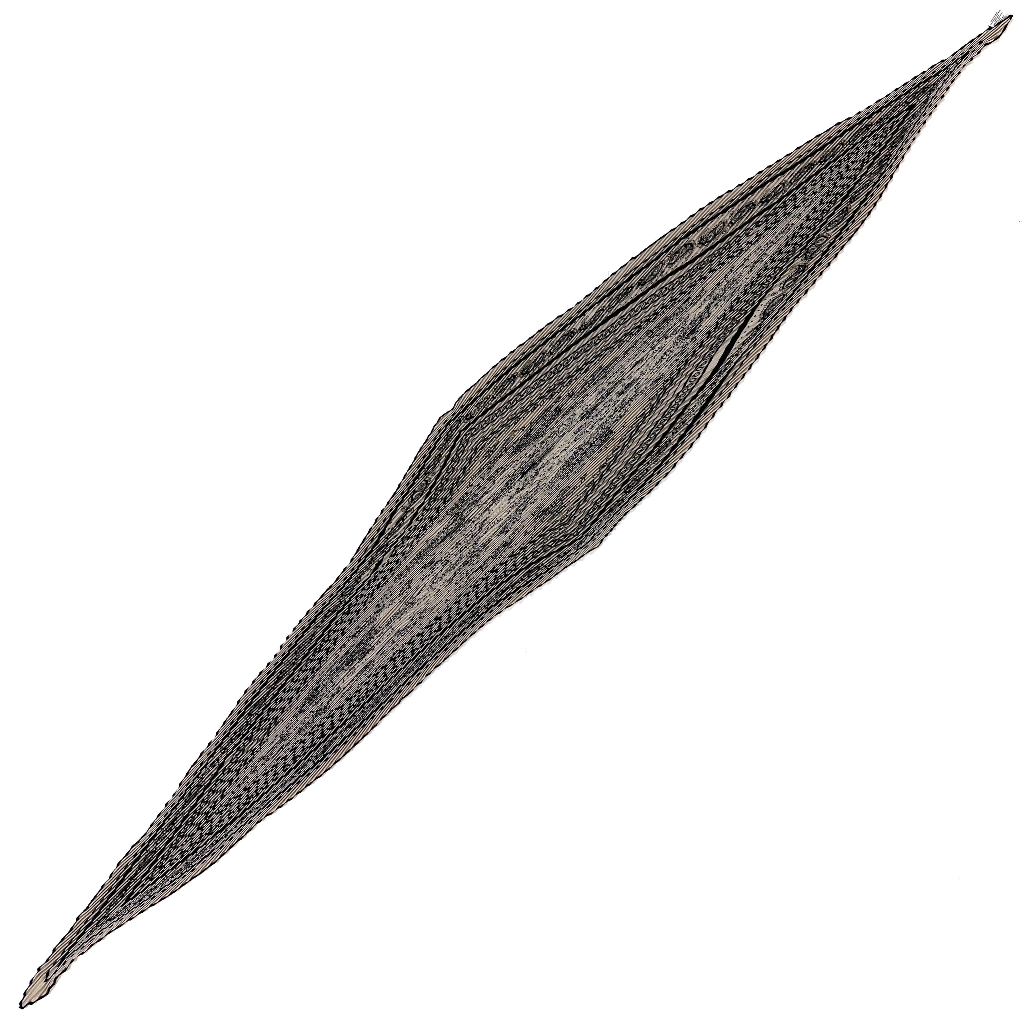 Hermès Tatouages Marins Bandana Cashmere Silk Plissé 140