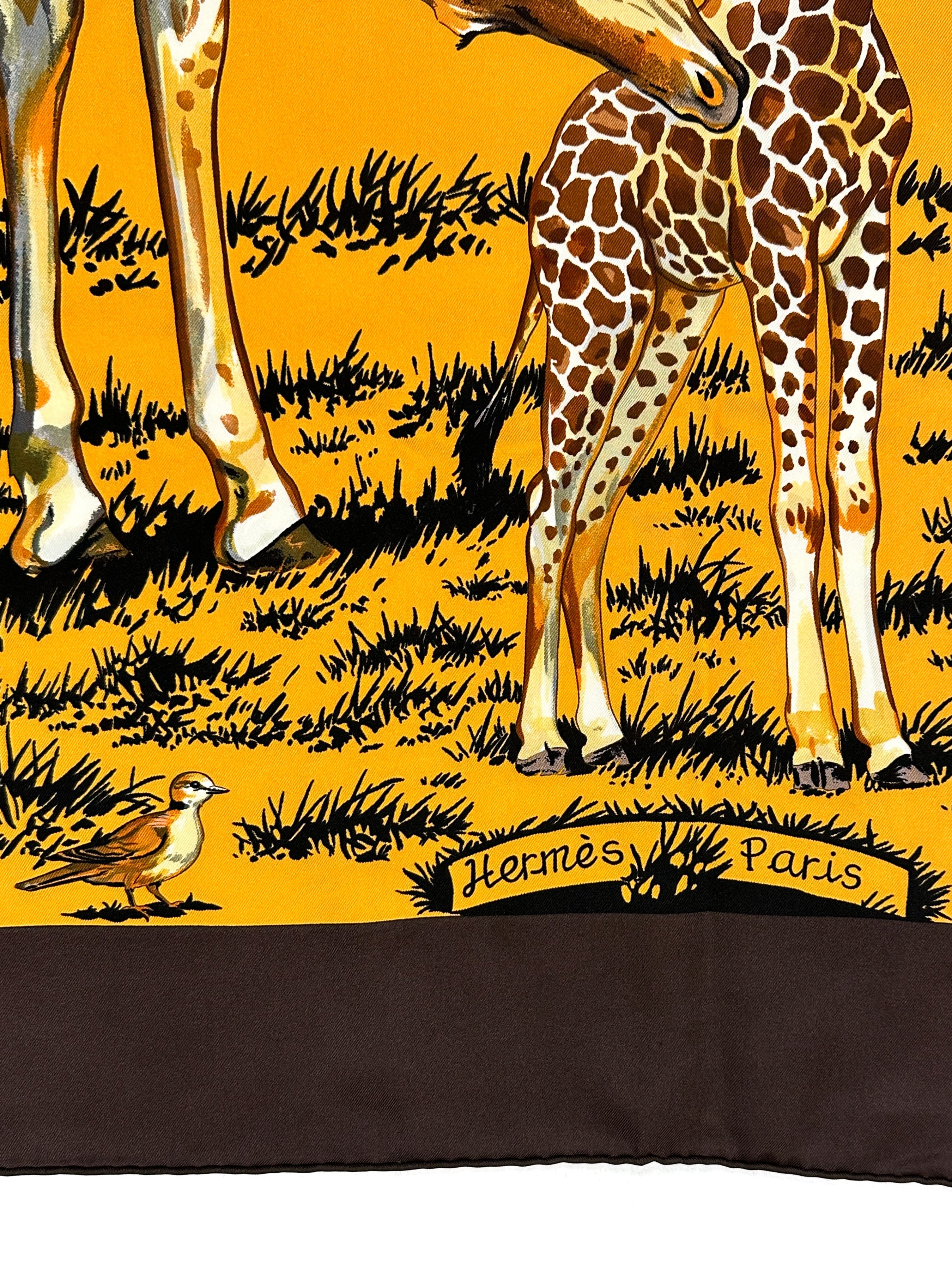 Hermès Les Girafes 90