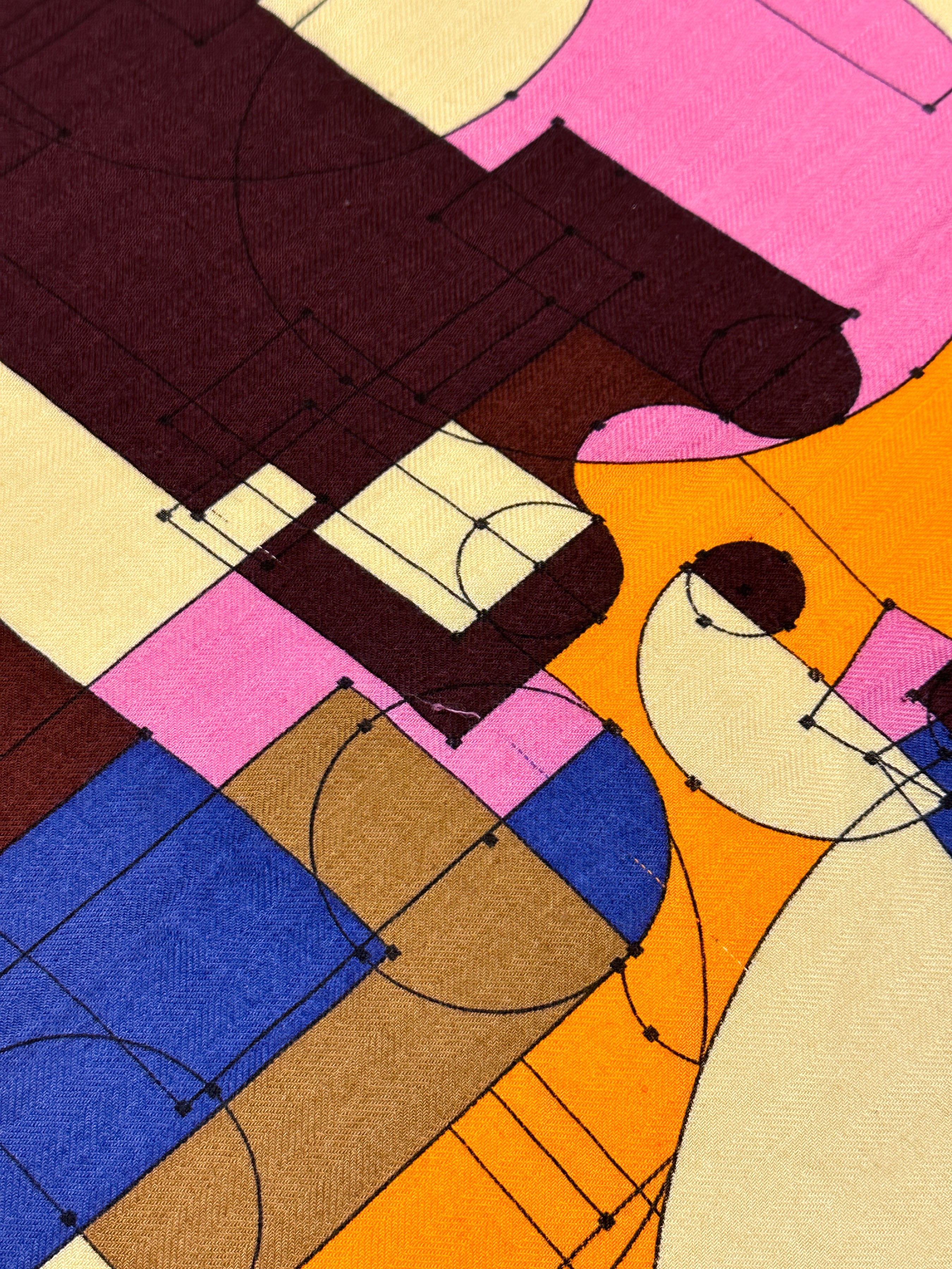 Hermès Échec Au Roi Cashmere Silk 140