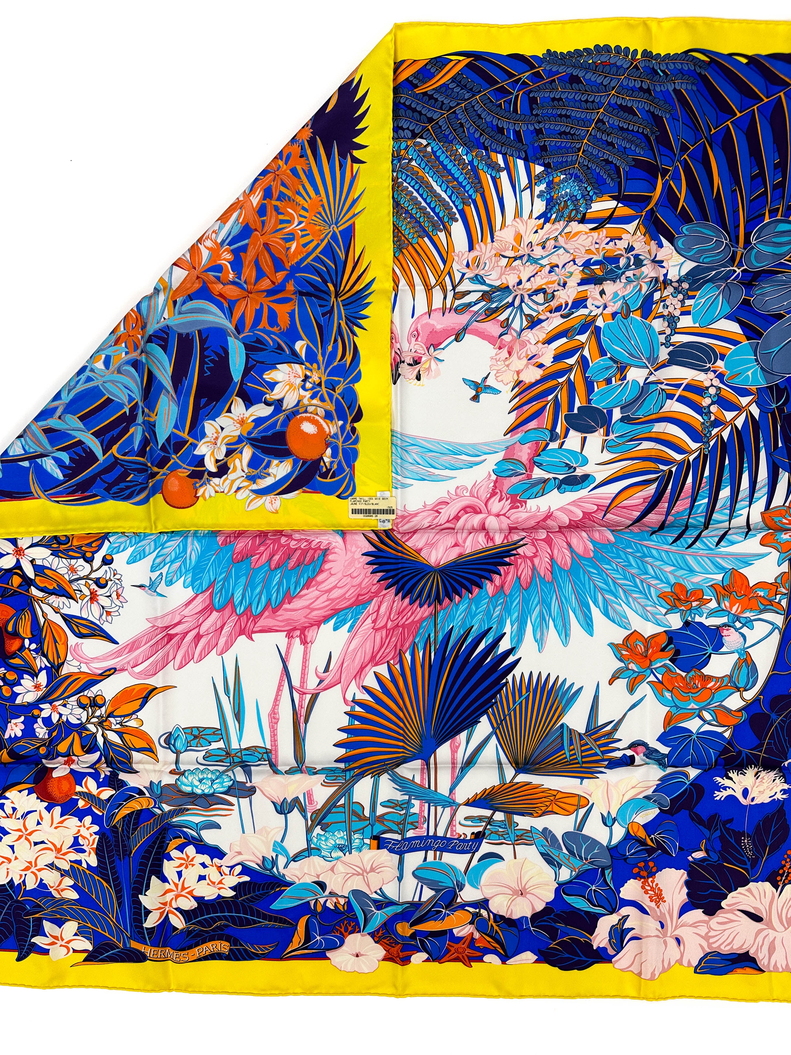 Hermès Flamingo Party 90
