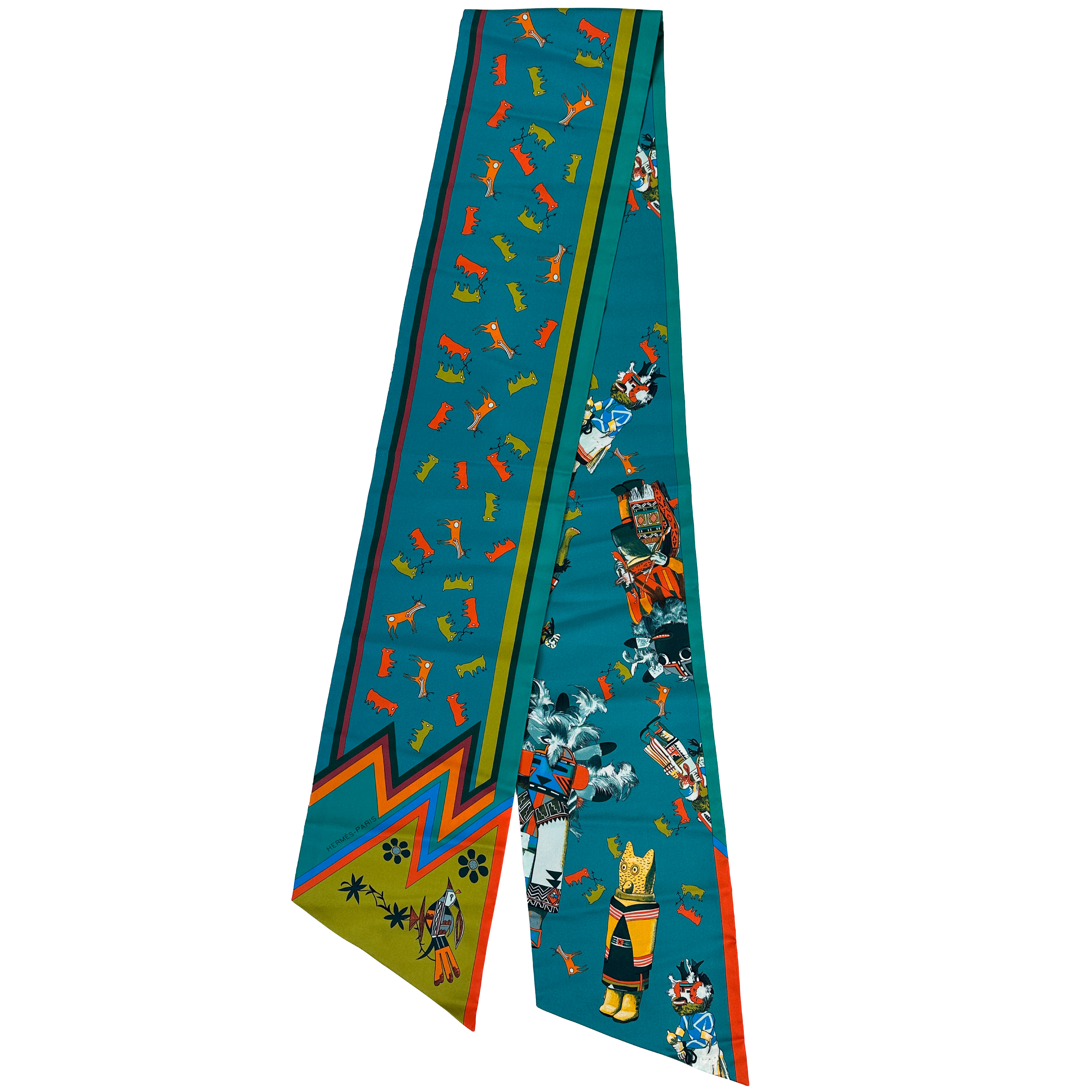 Hermès Kachinas Maxi Twilly