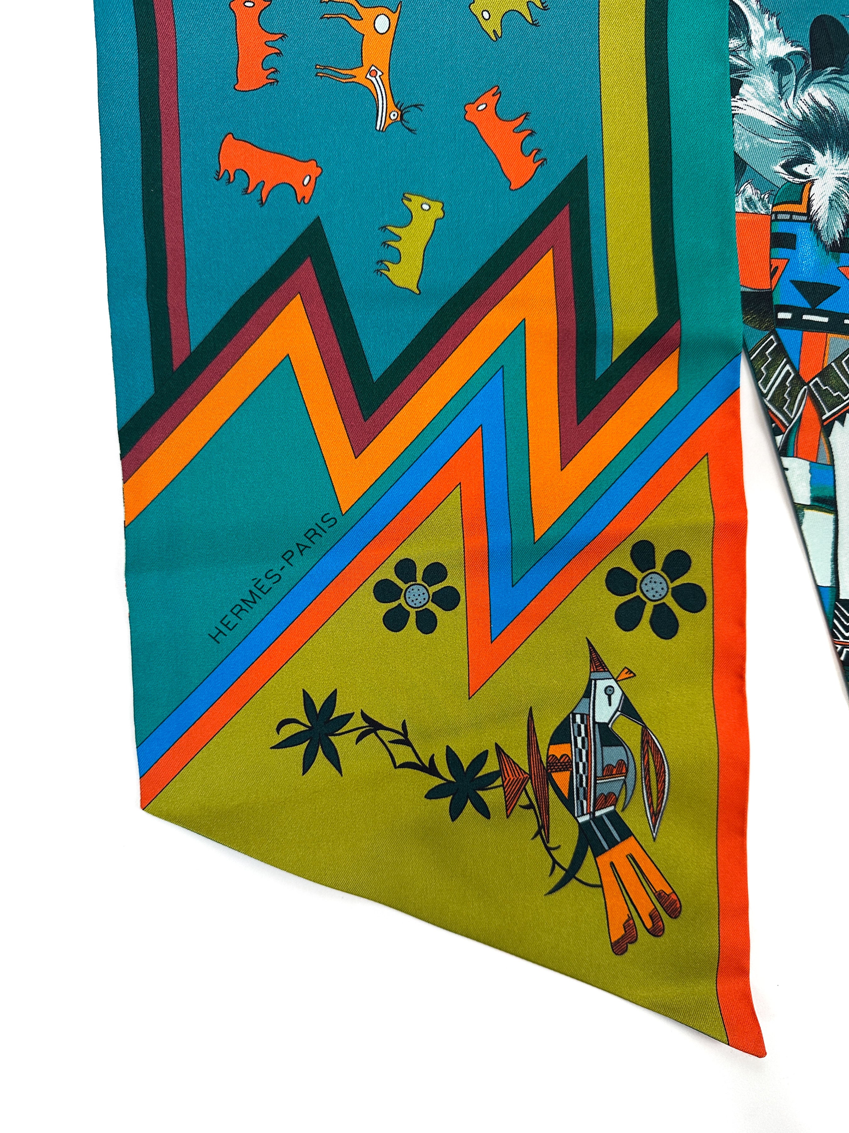 Hermès Kachinas Maxi Twilly