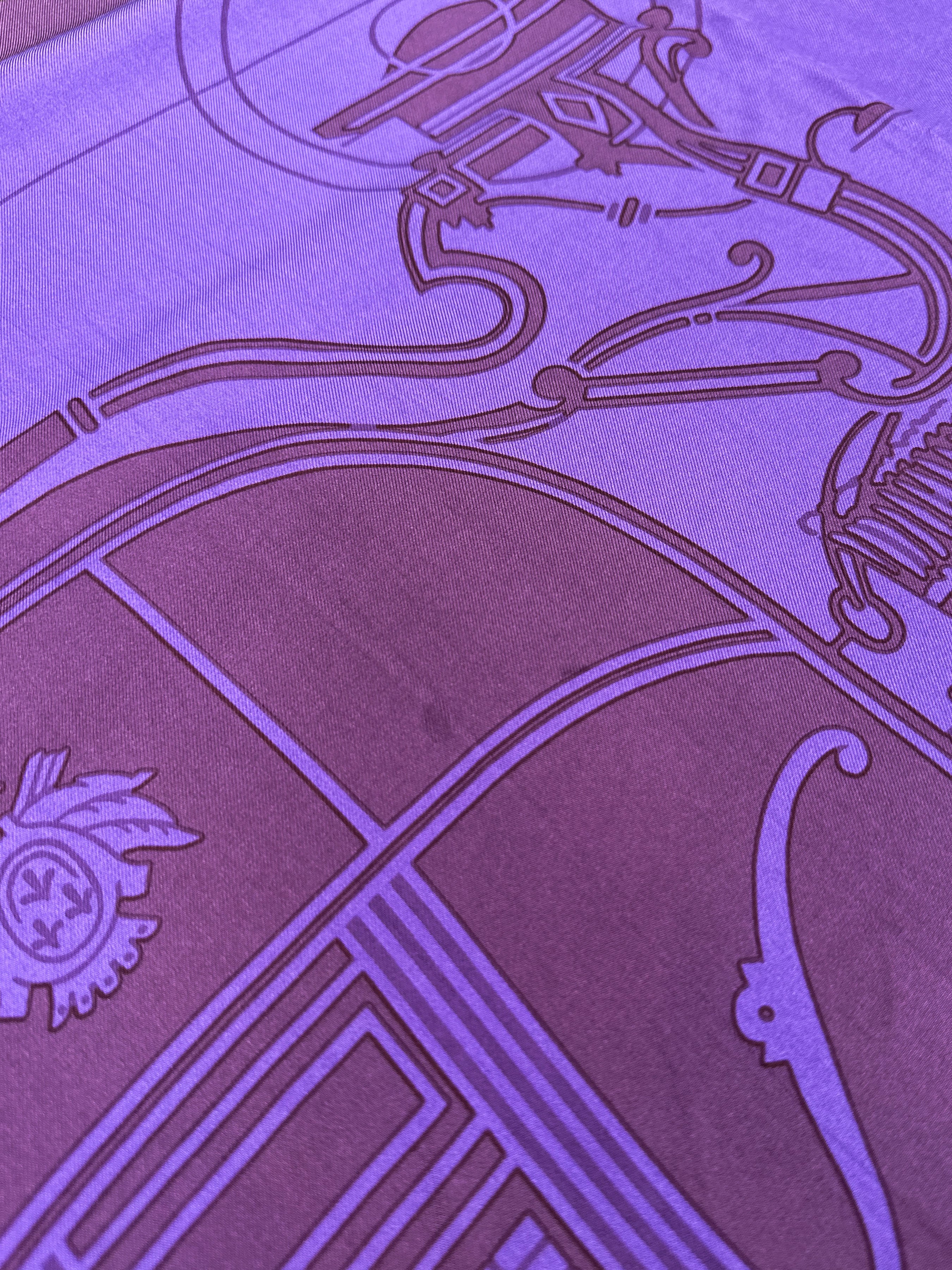 Hermès Ex-Libris Dip-Dye Silk 140